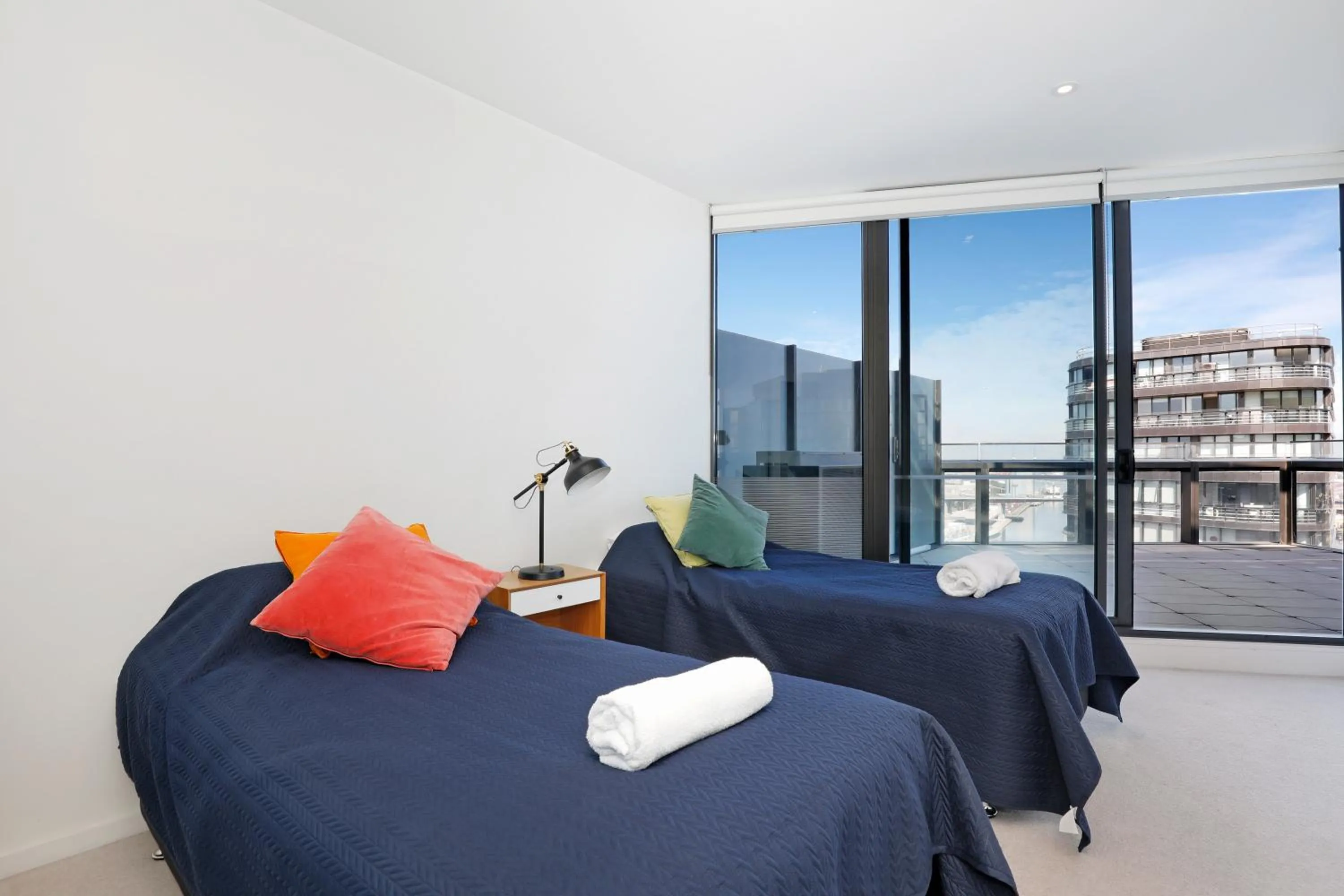 Bedroom, Bed in Orange Stay Apartments