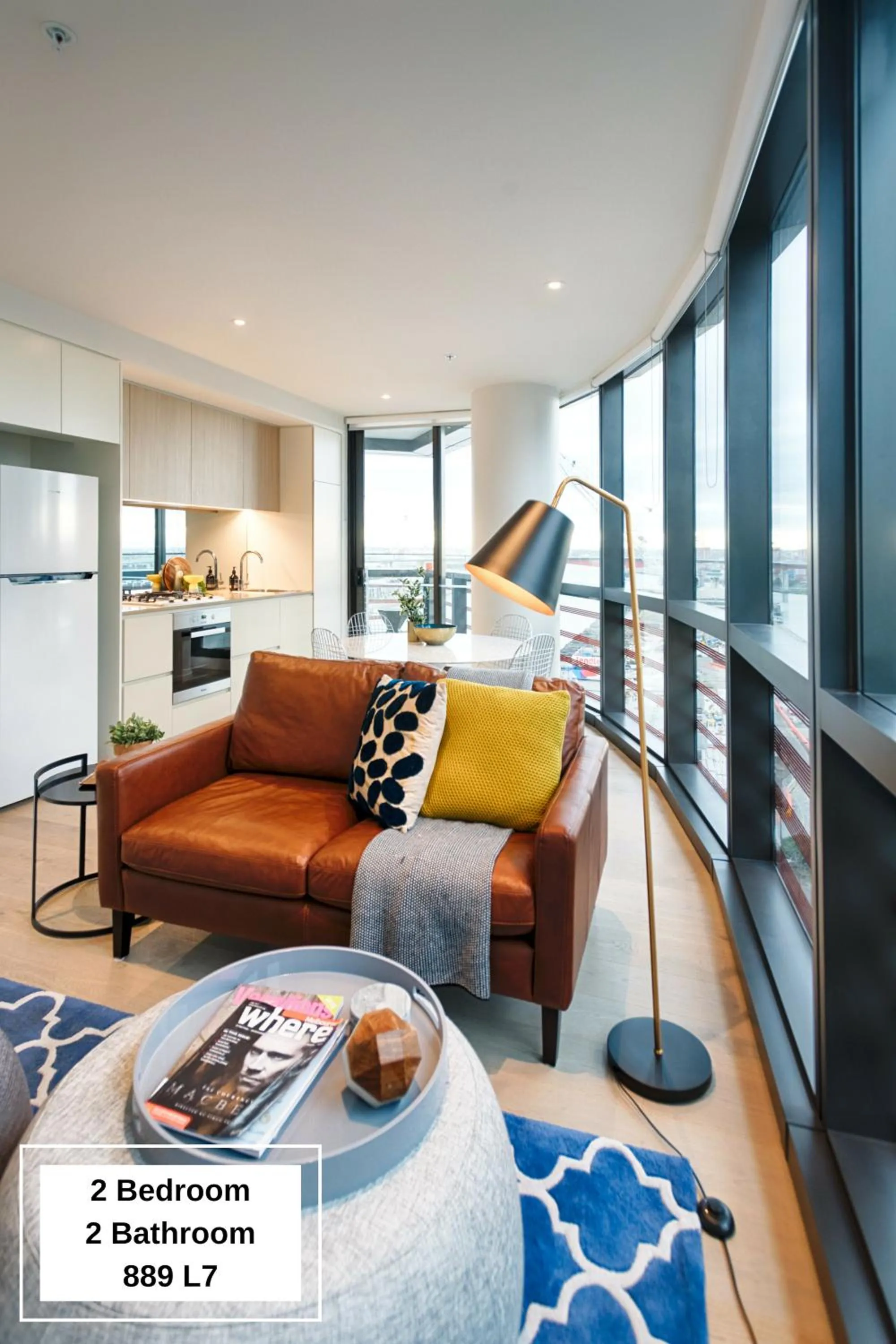 Living room in Orange Stay Apartments