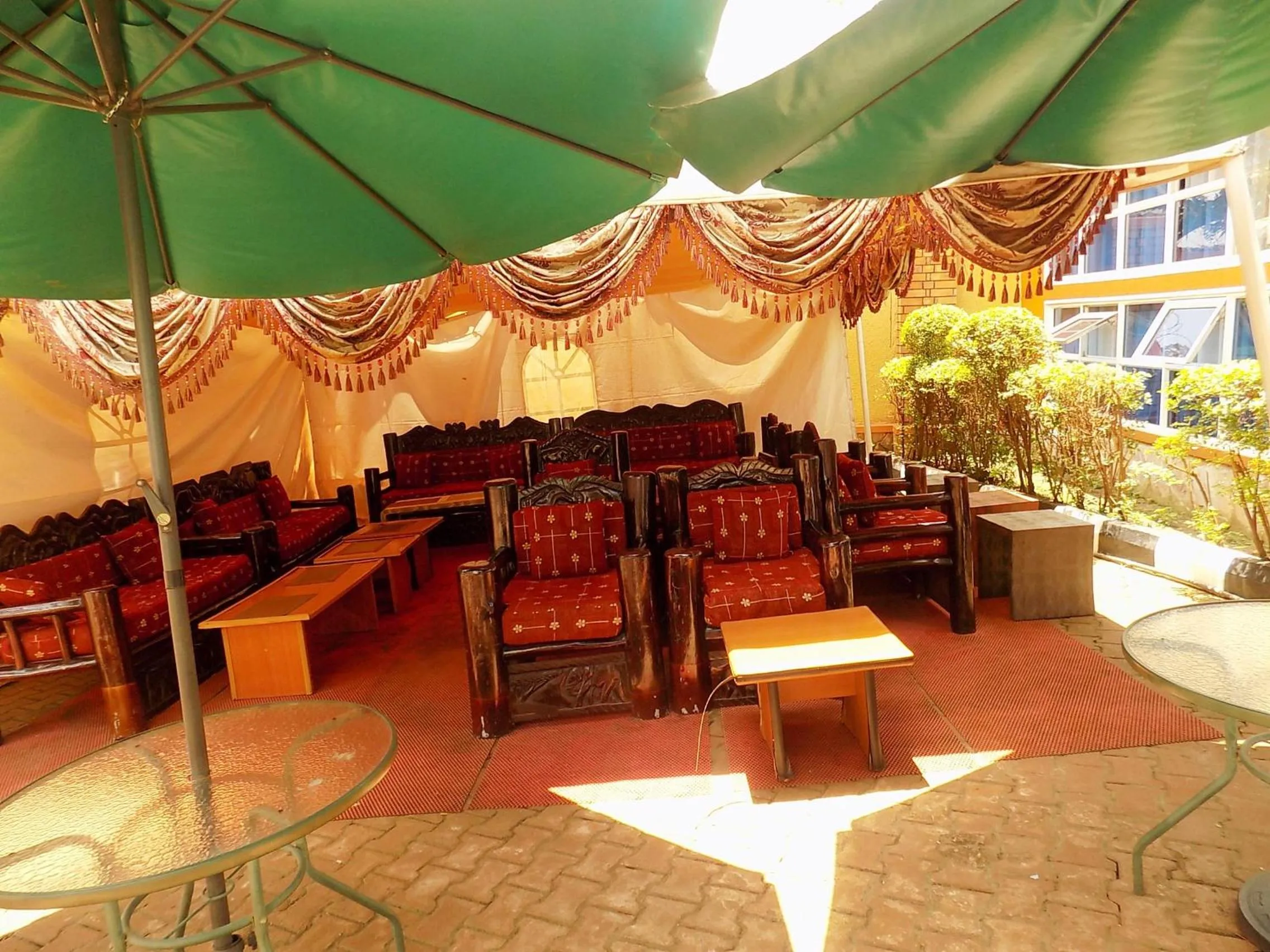 Garden in Star Royal Motel Kitebi Kampala