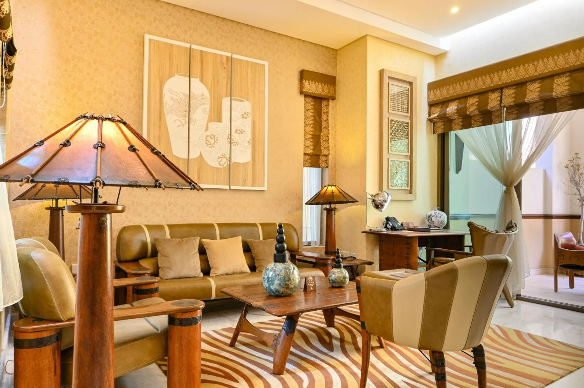 Living room in Palavra Resort