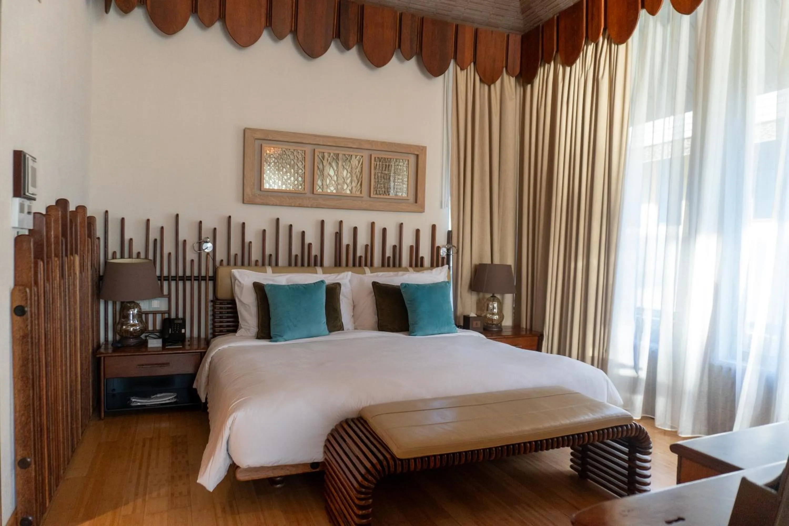 Bedroom, Bed in Palavra Resort