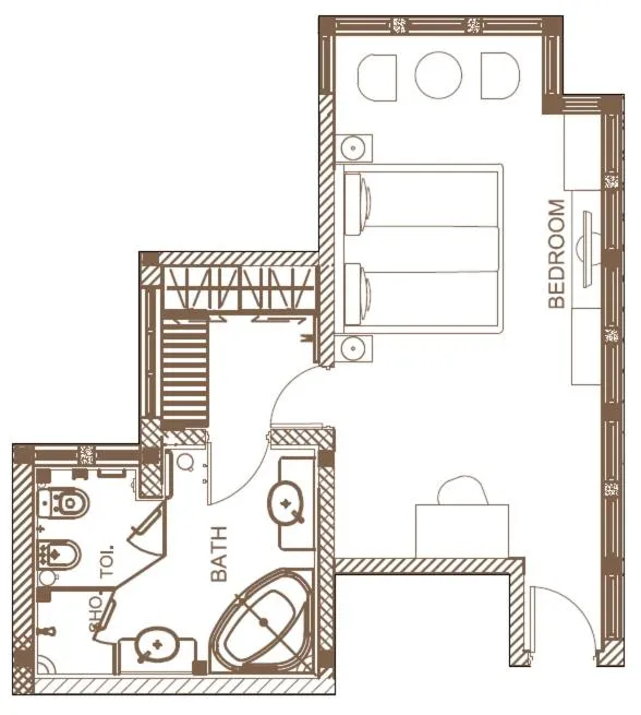 Floor plan in Palavra Resort