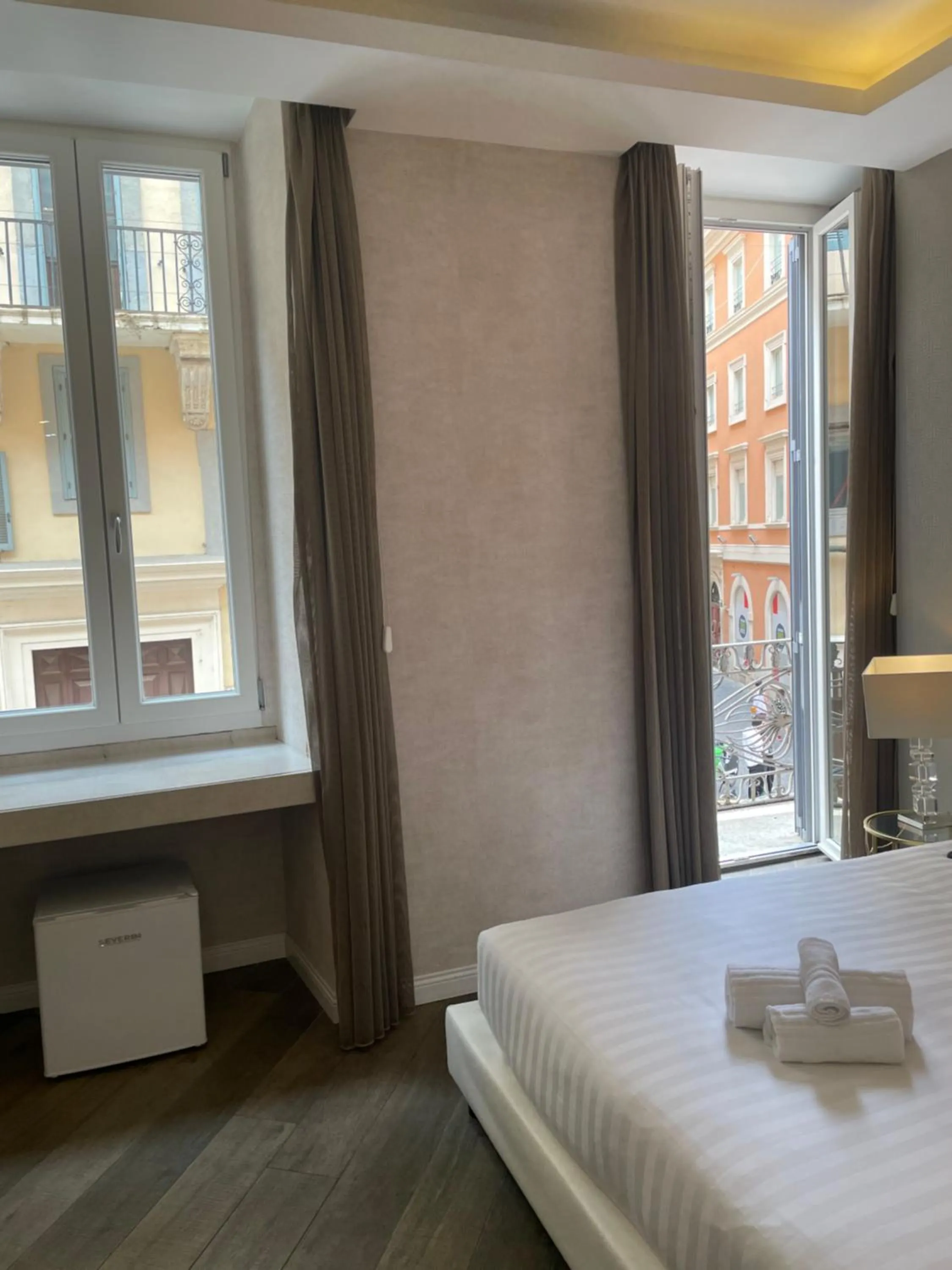 Balcony/Terrace, Bed in Spagna Boutique