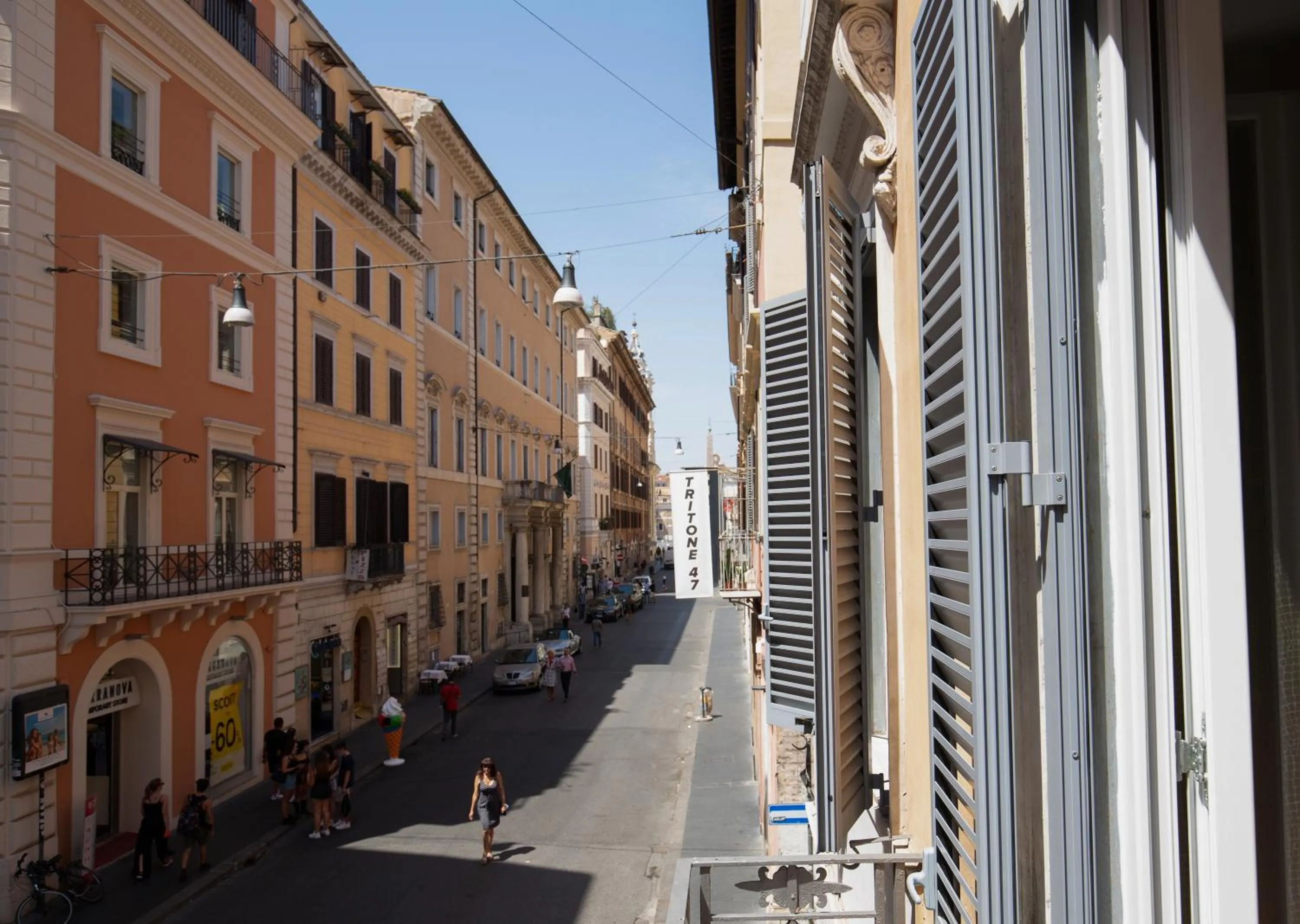 City view in Spagna Boutique