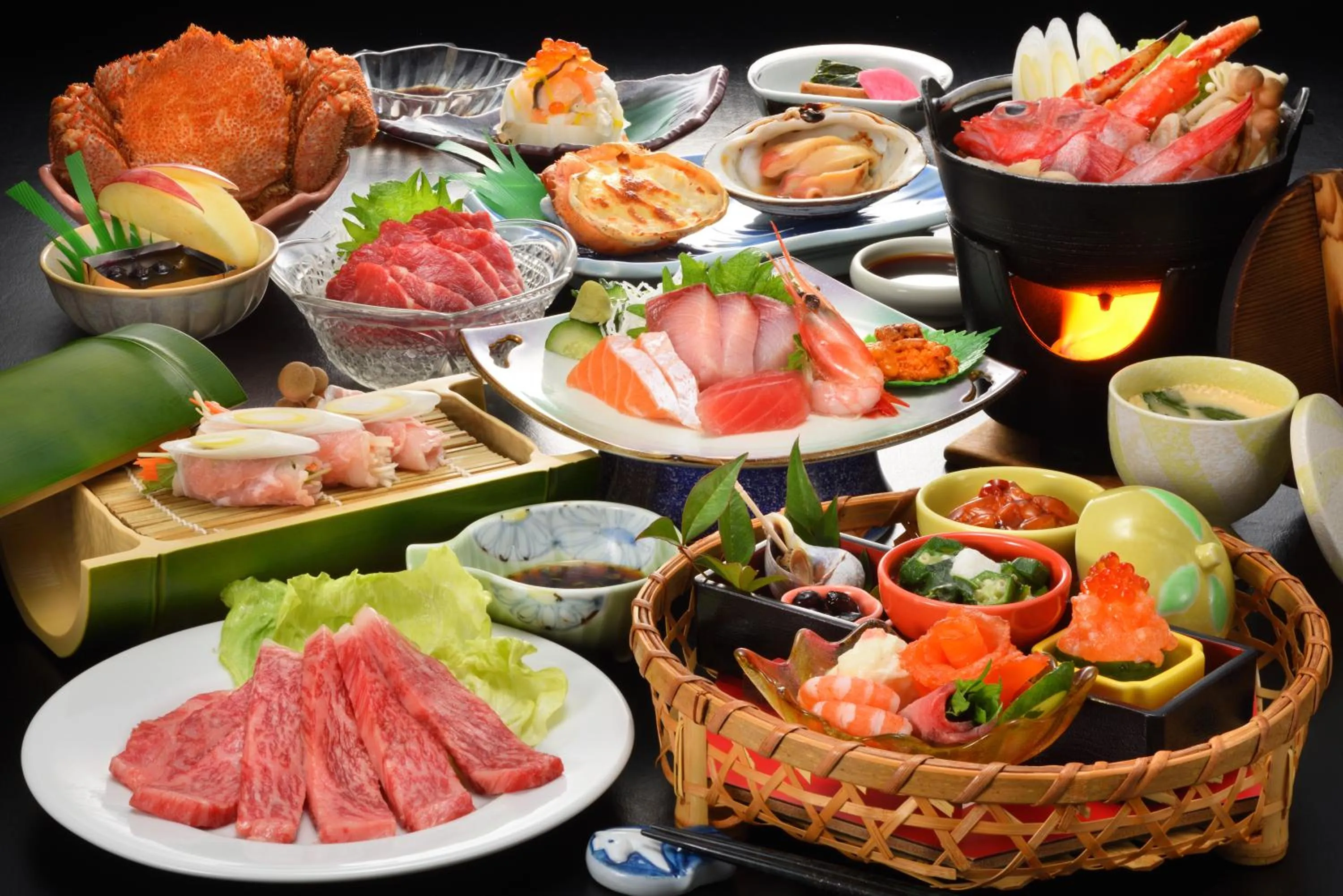 Food in Towada City Hotel