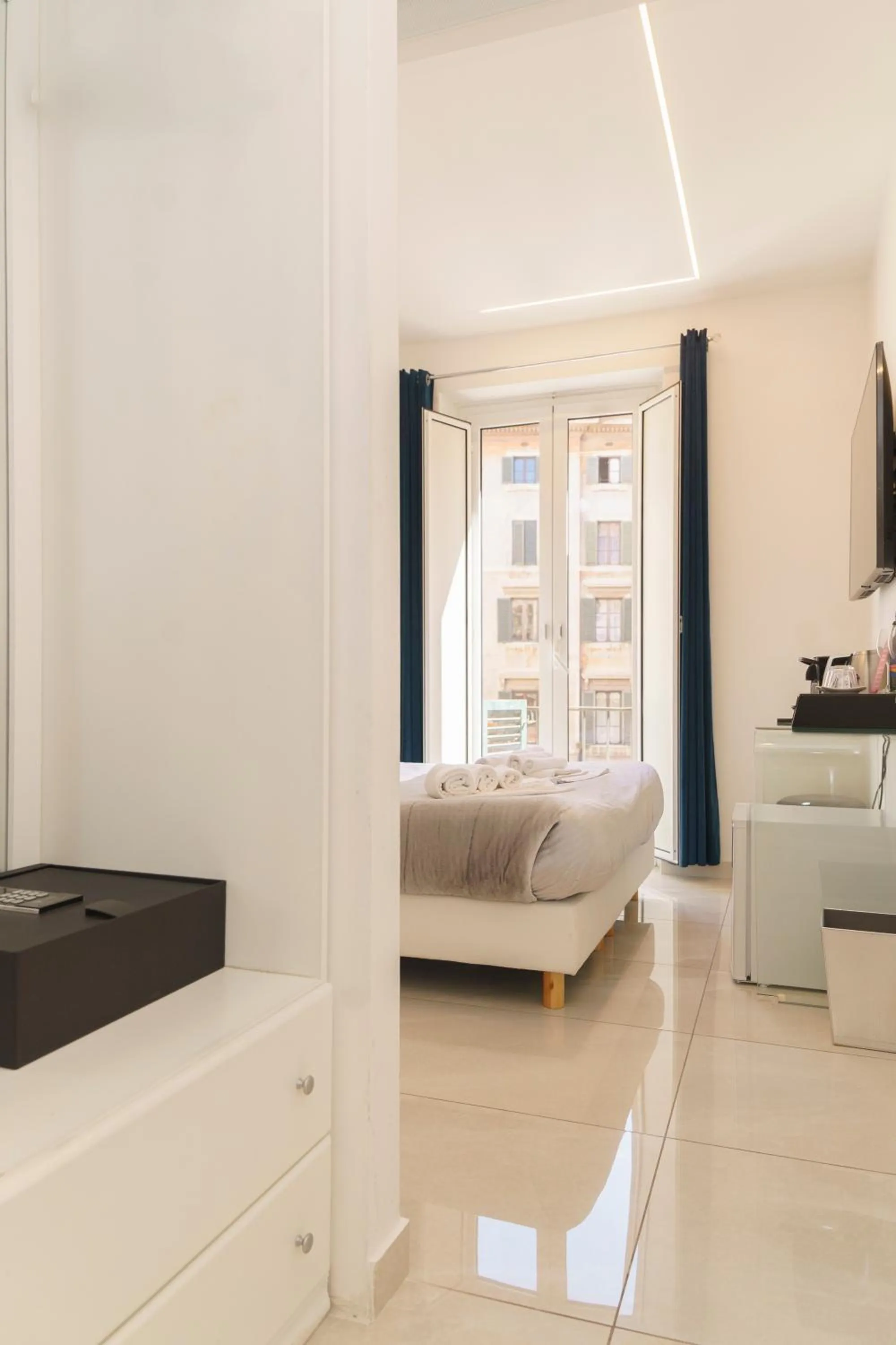 Bed in Piazza Venezia Grand Suite