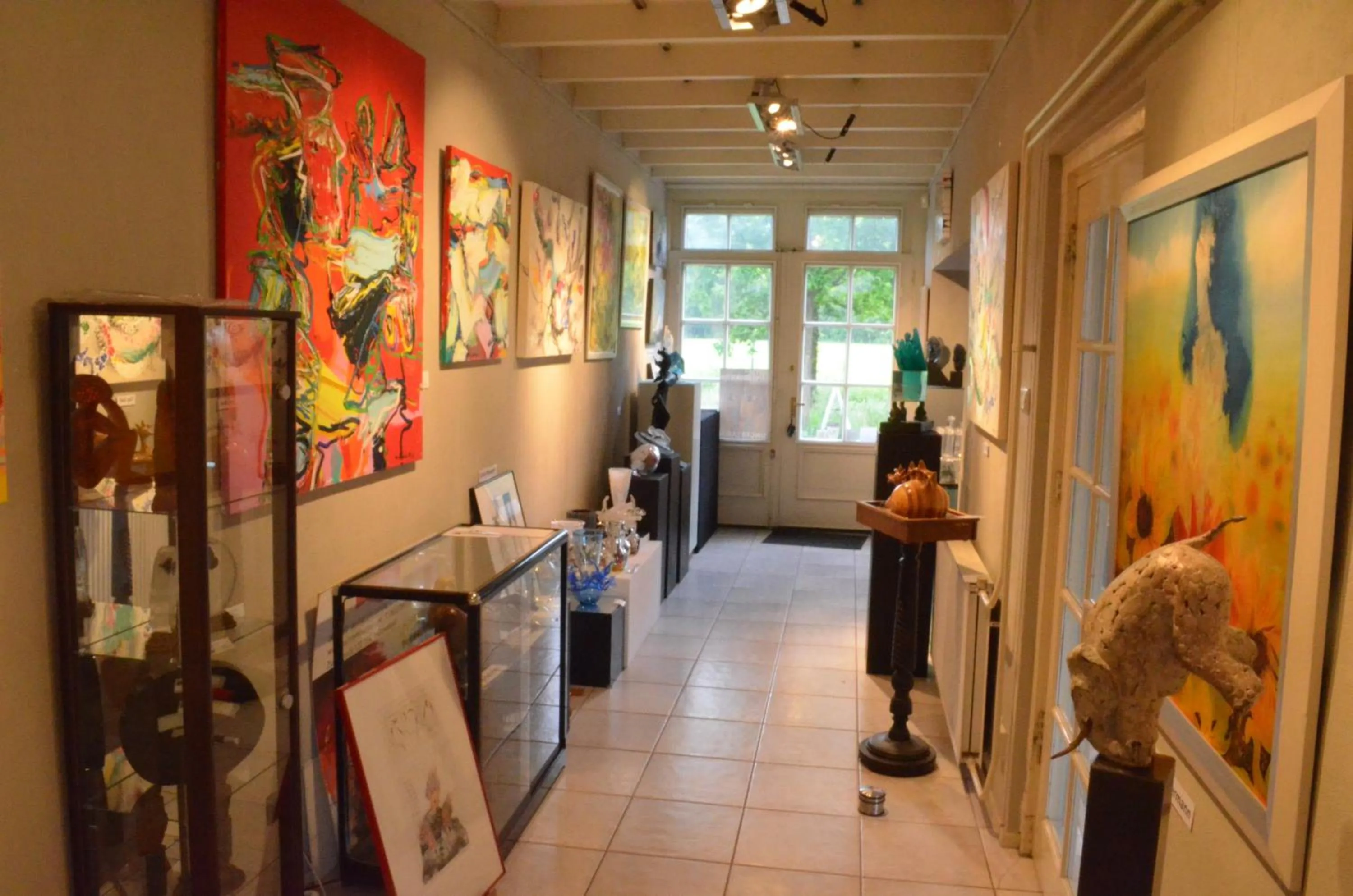 Lobby or reception in Art+bed and breakfast