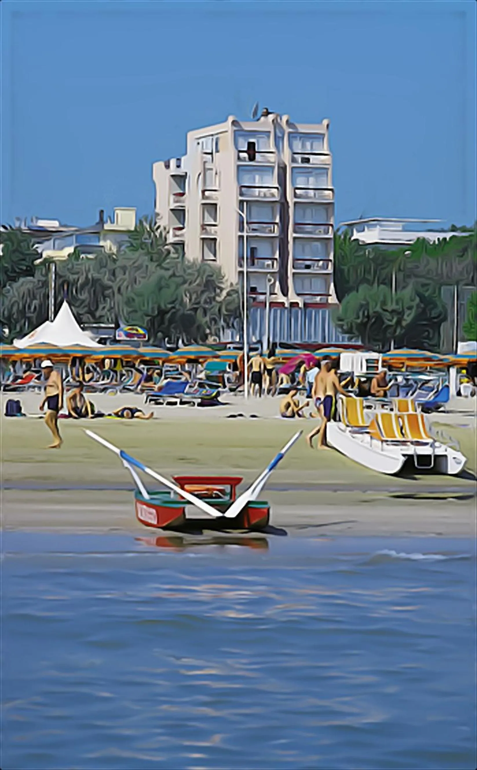 Sea view in Hotel Tilmar