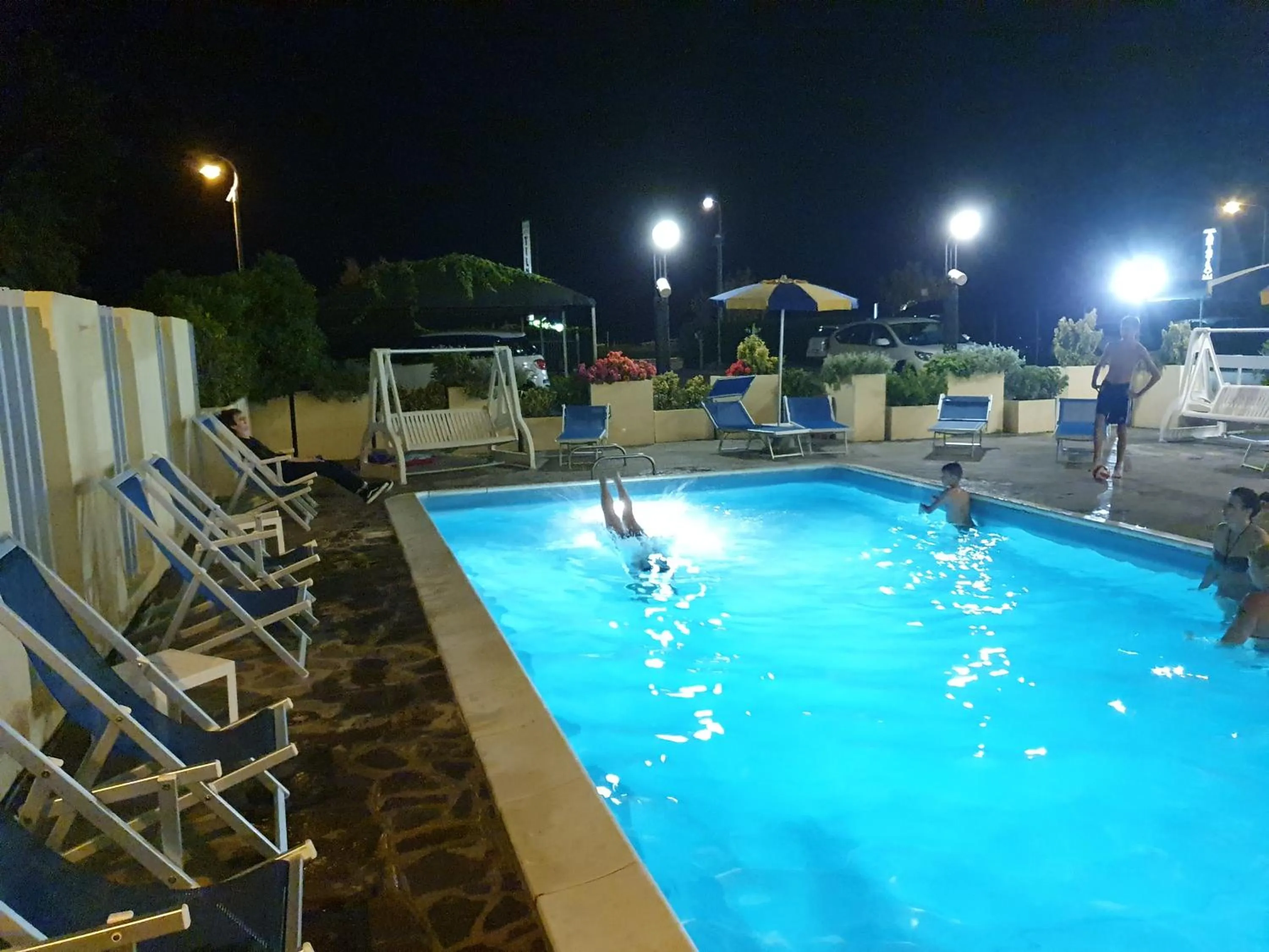 Swimming pool in Hotel Tilmar
