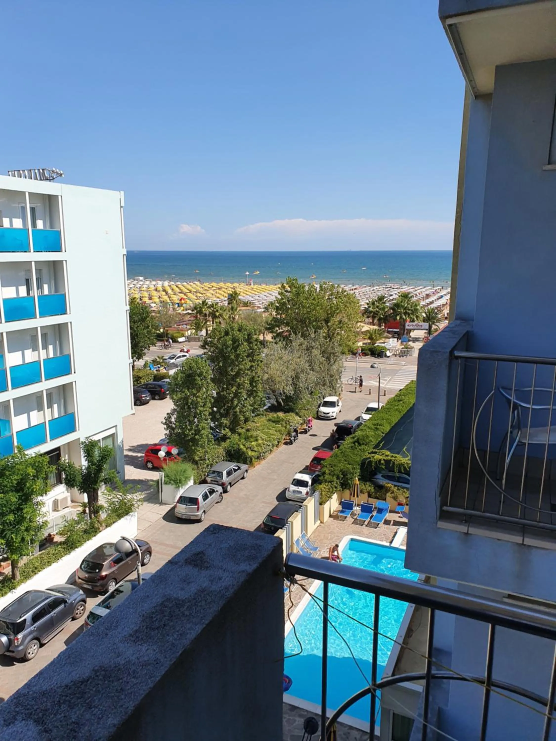 Balcony/Terrace in Hotel Tilmar