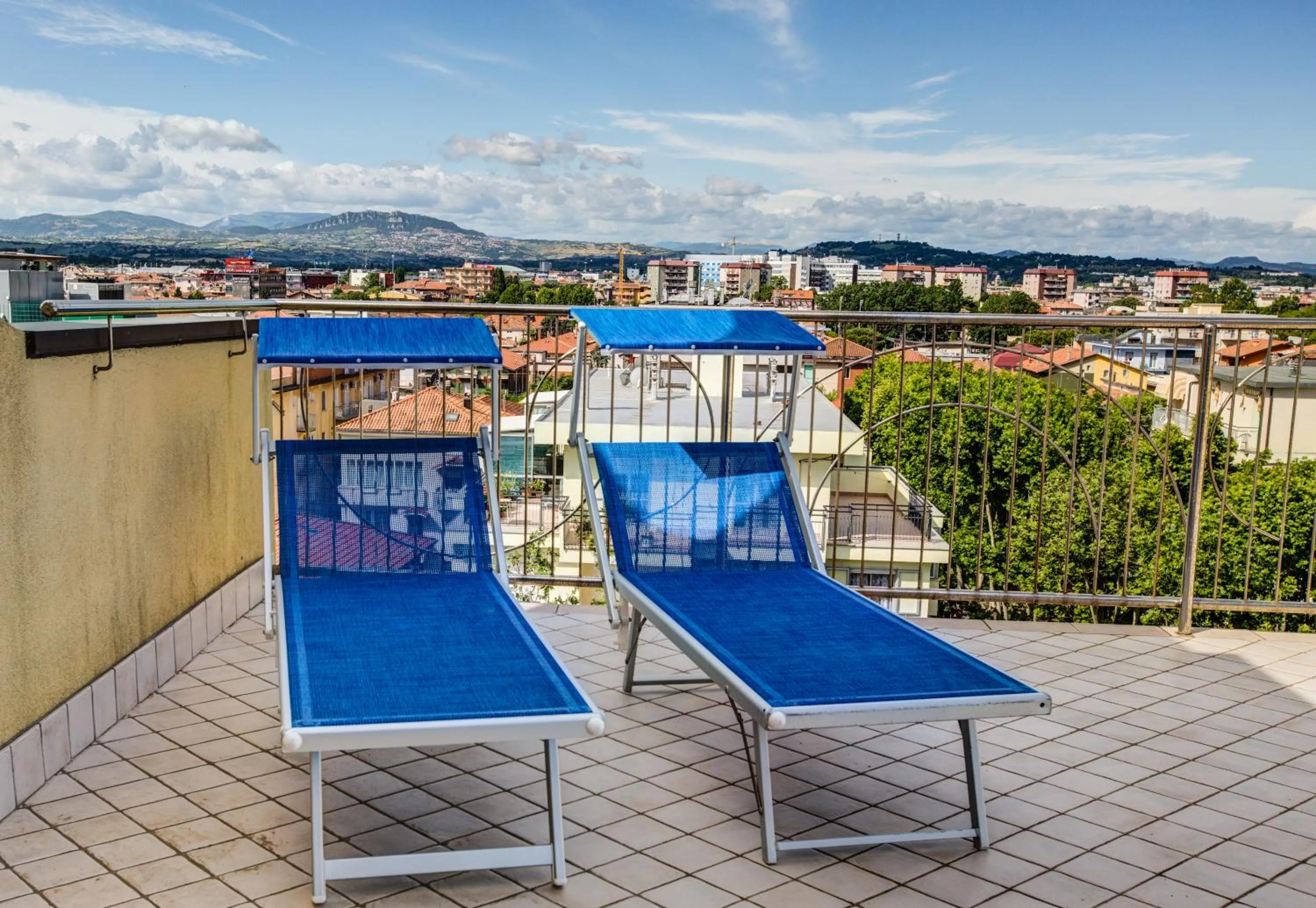 Balcony/Terrace in Hotel Tilmar