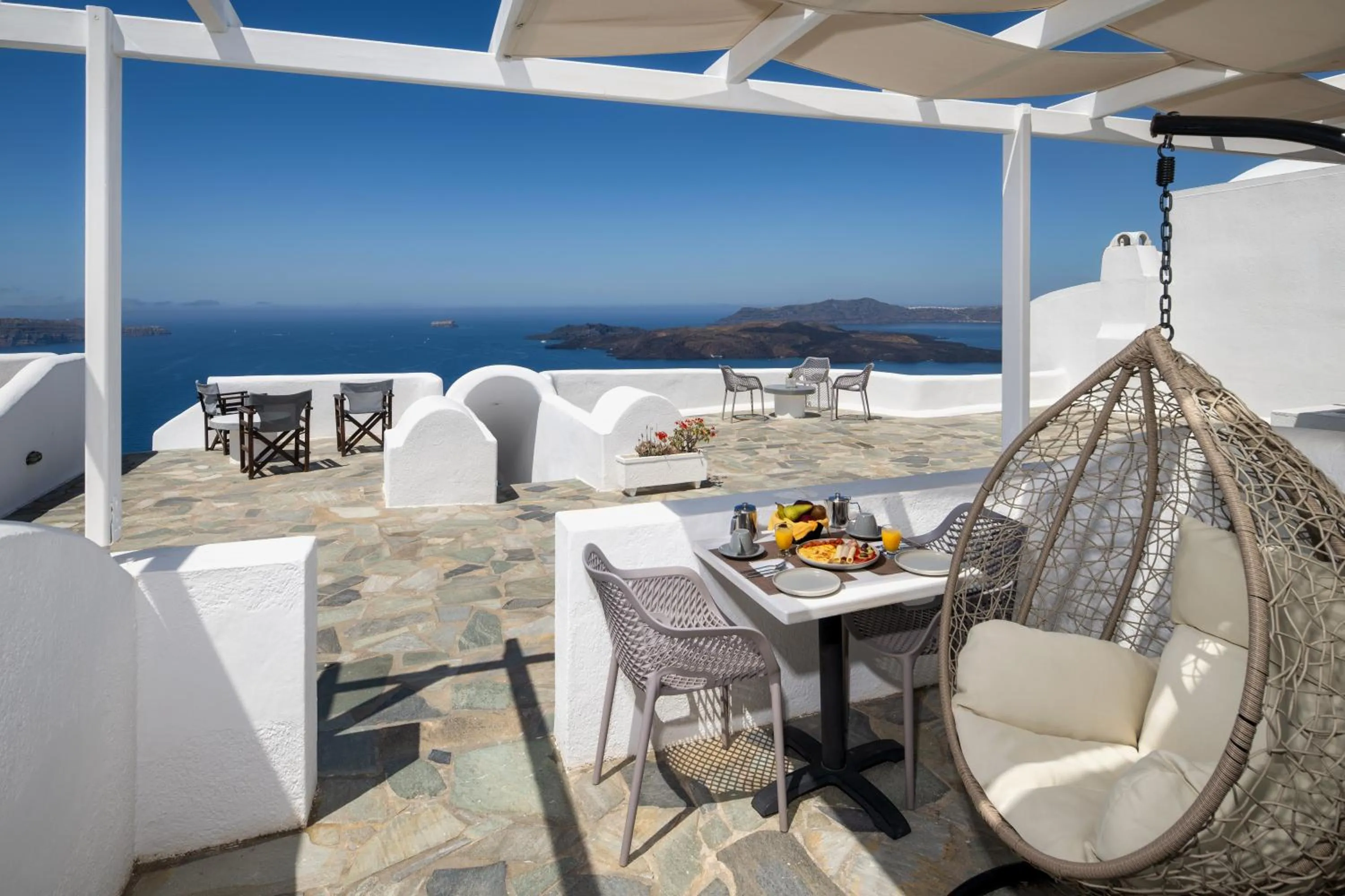 Balcony/Terrace in Villa Thiranthemis