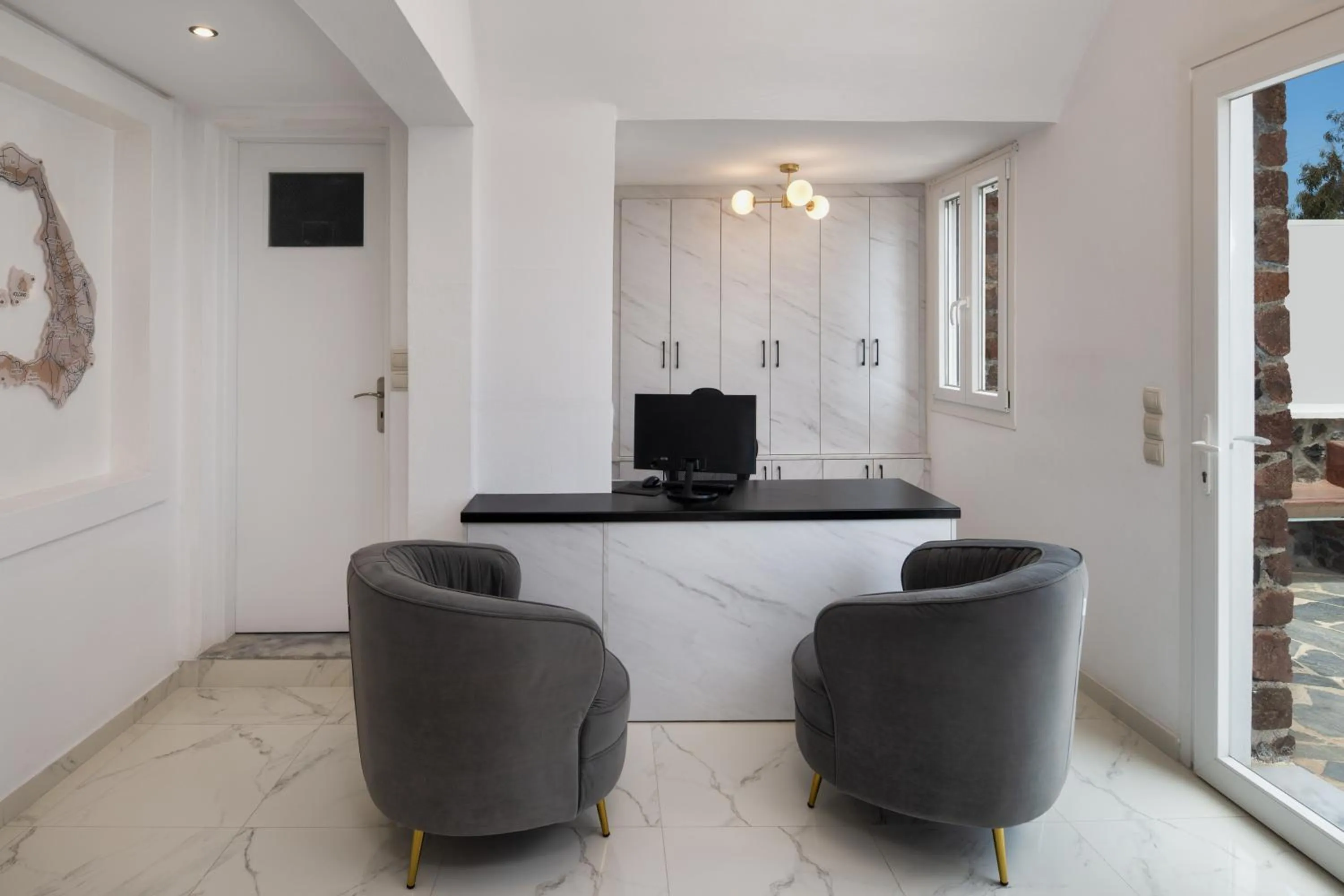 Lobby or reception in Villa Thiranthemis