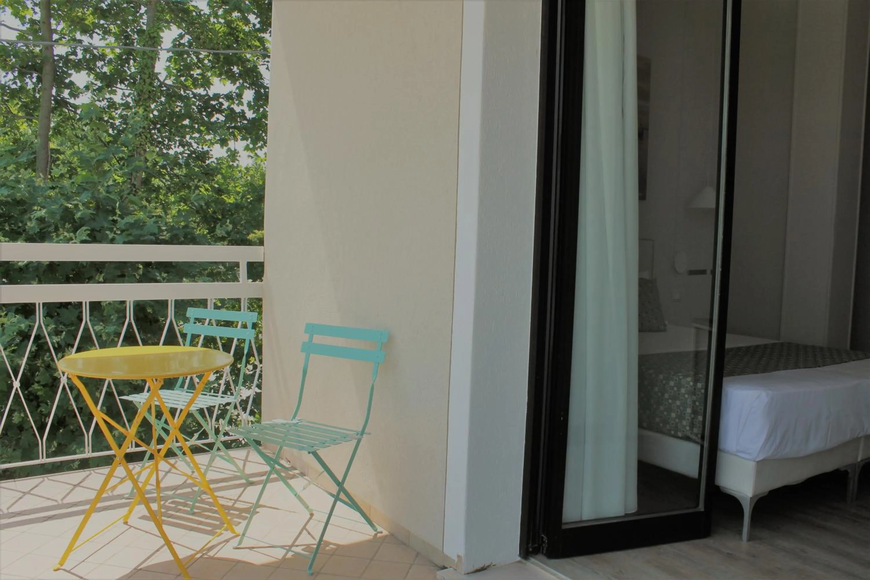 Balcony/Terrace in Lake Garda Beach Hostel