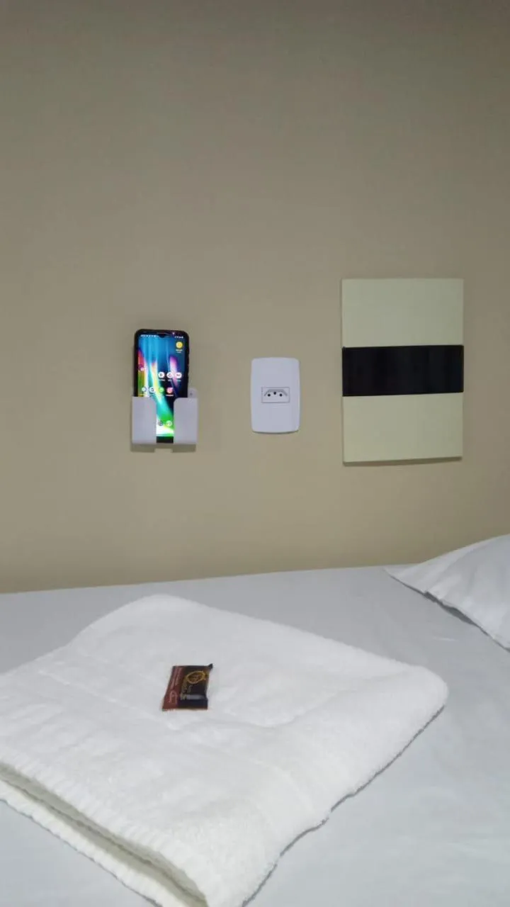 Bedroom, Bed in Pousada Village Rio Centro