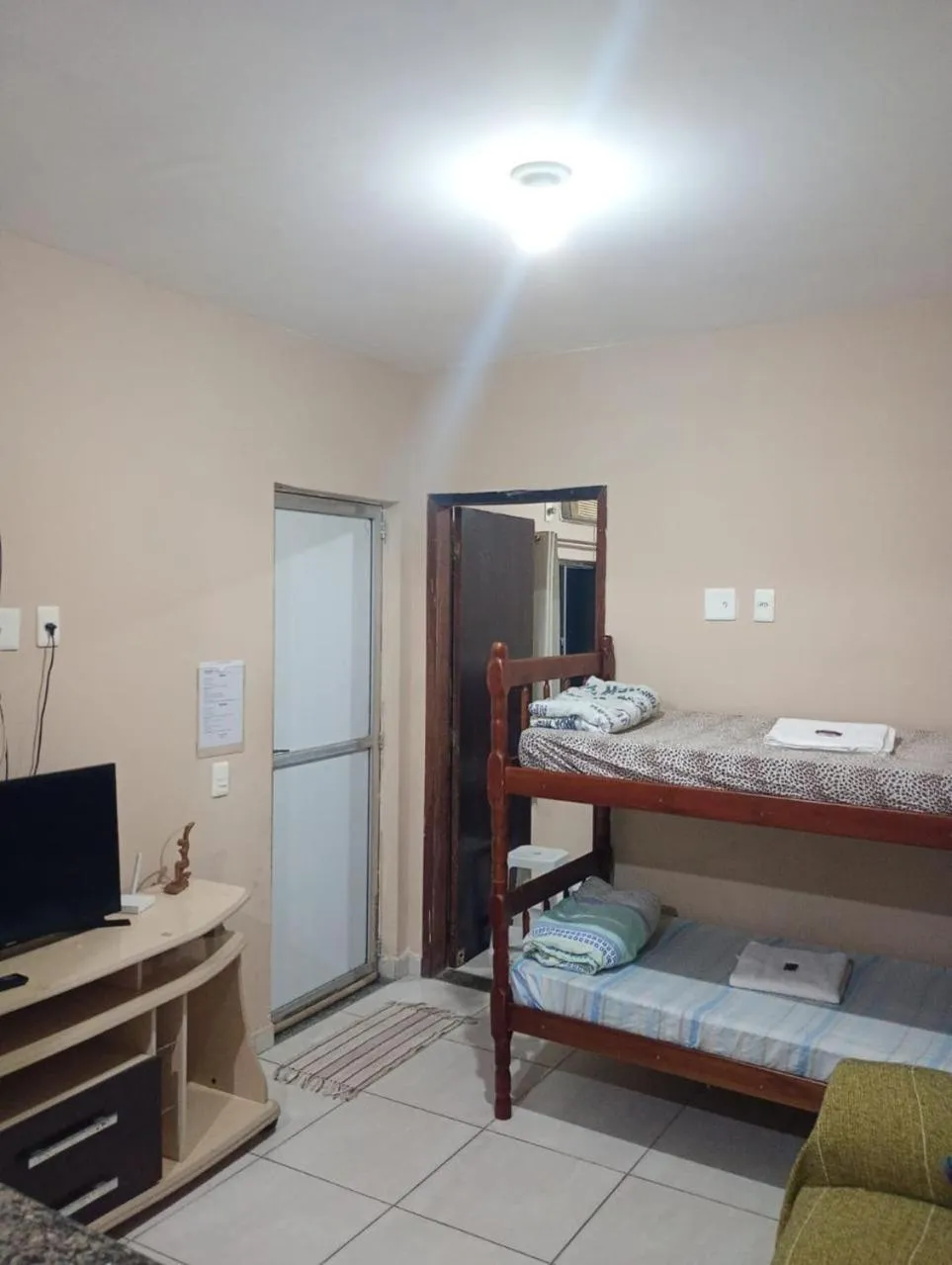 Property building, Bed in Pousada Village Rio Centro