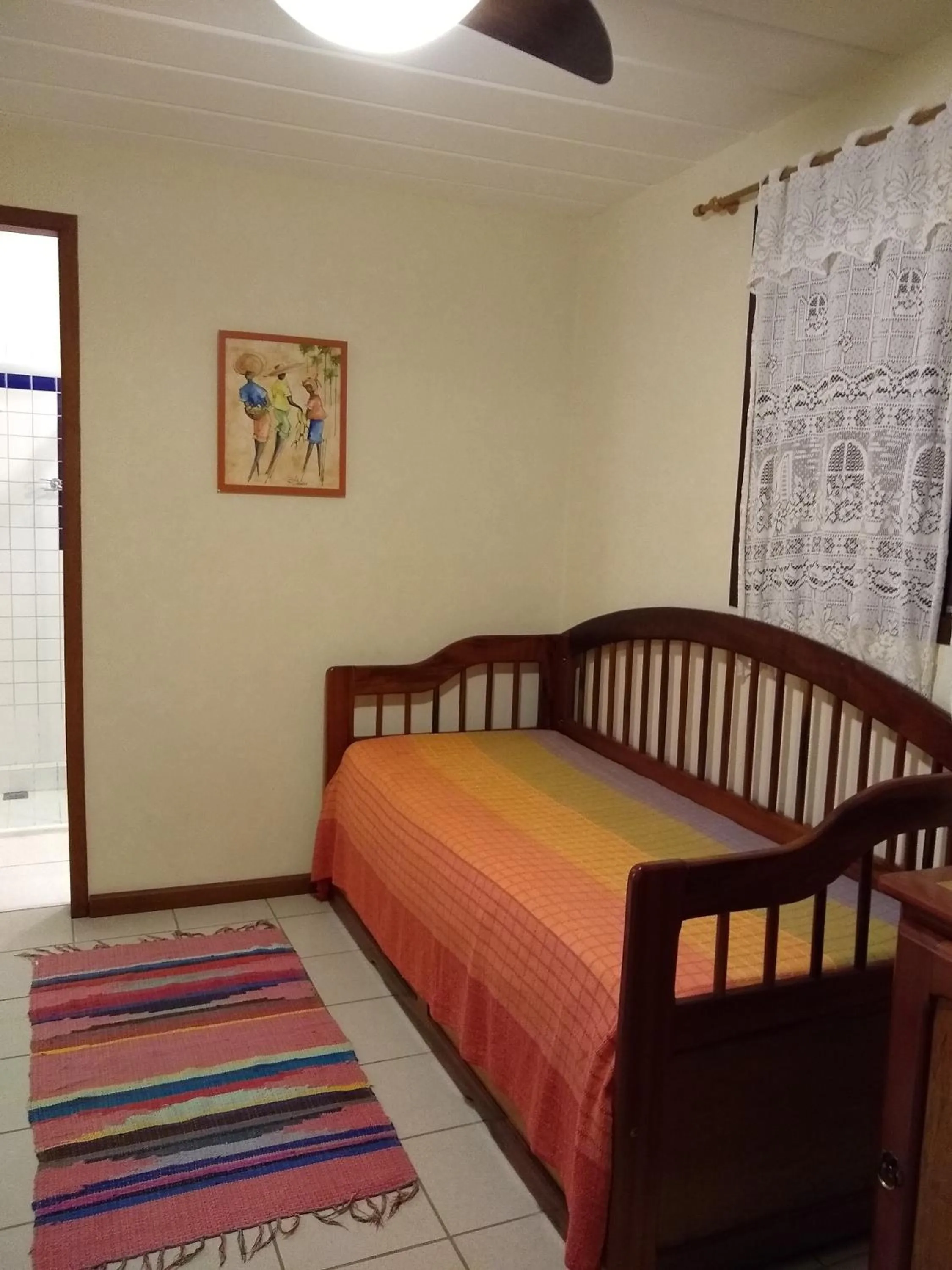 Bed in Pousada Castelinho