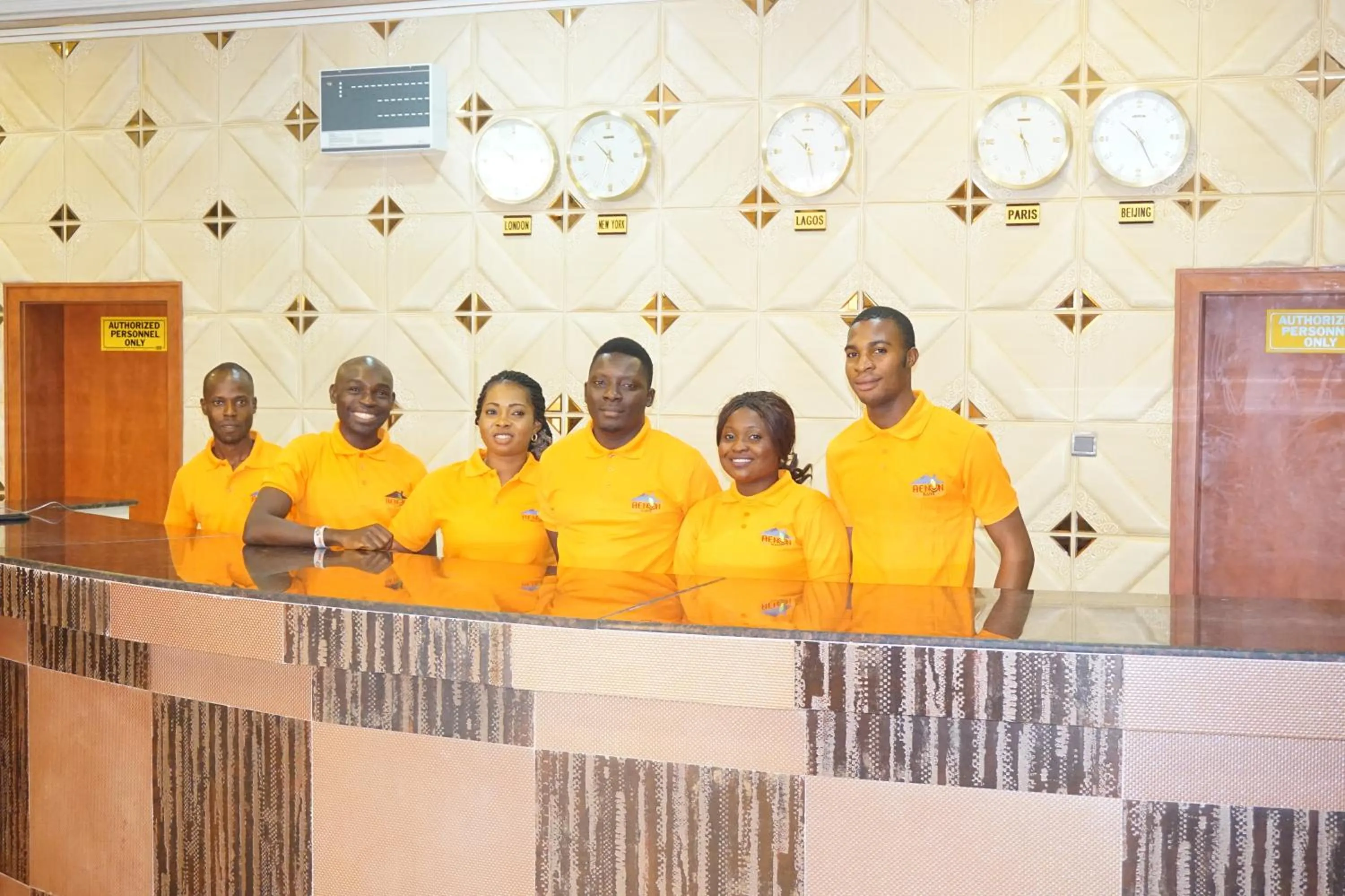 Staff in Aenon Suites Oshogbo
