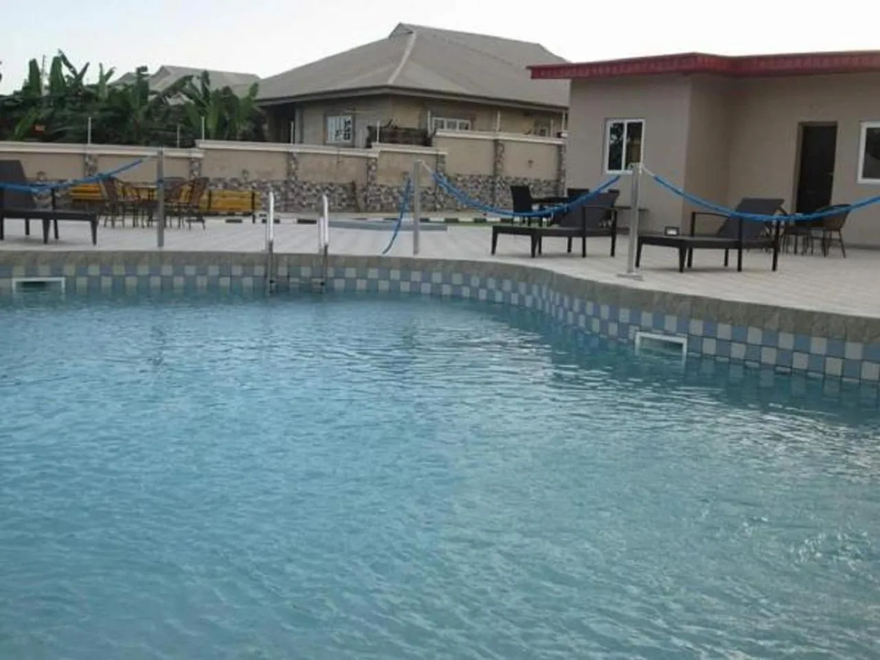 Swimming pool in Aenon Suites Oshogbo