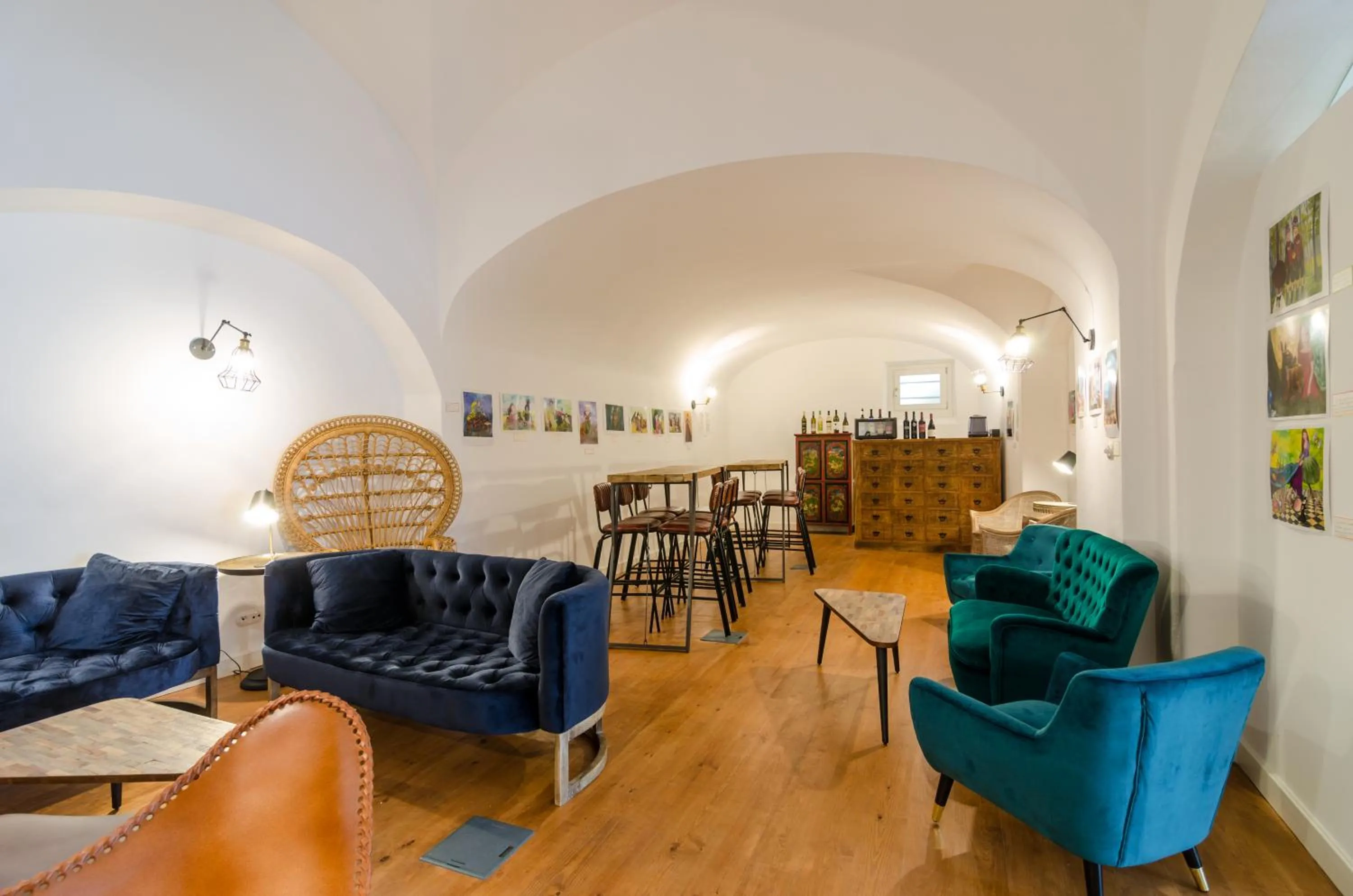 Communal lounge/ TV room in Casa Morgado Esporao