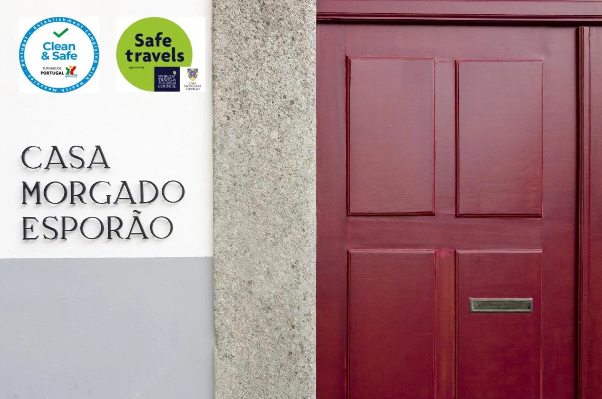 Facade/entrance in Casa Morgado Esporao