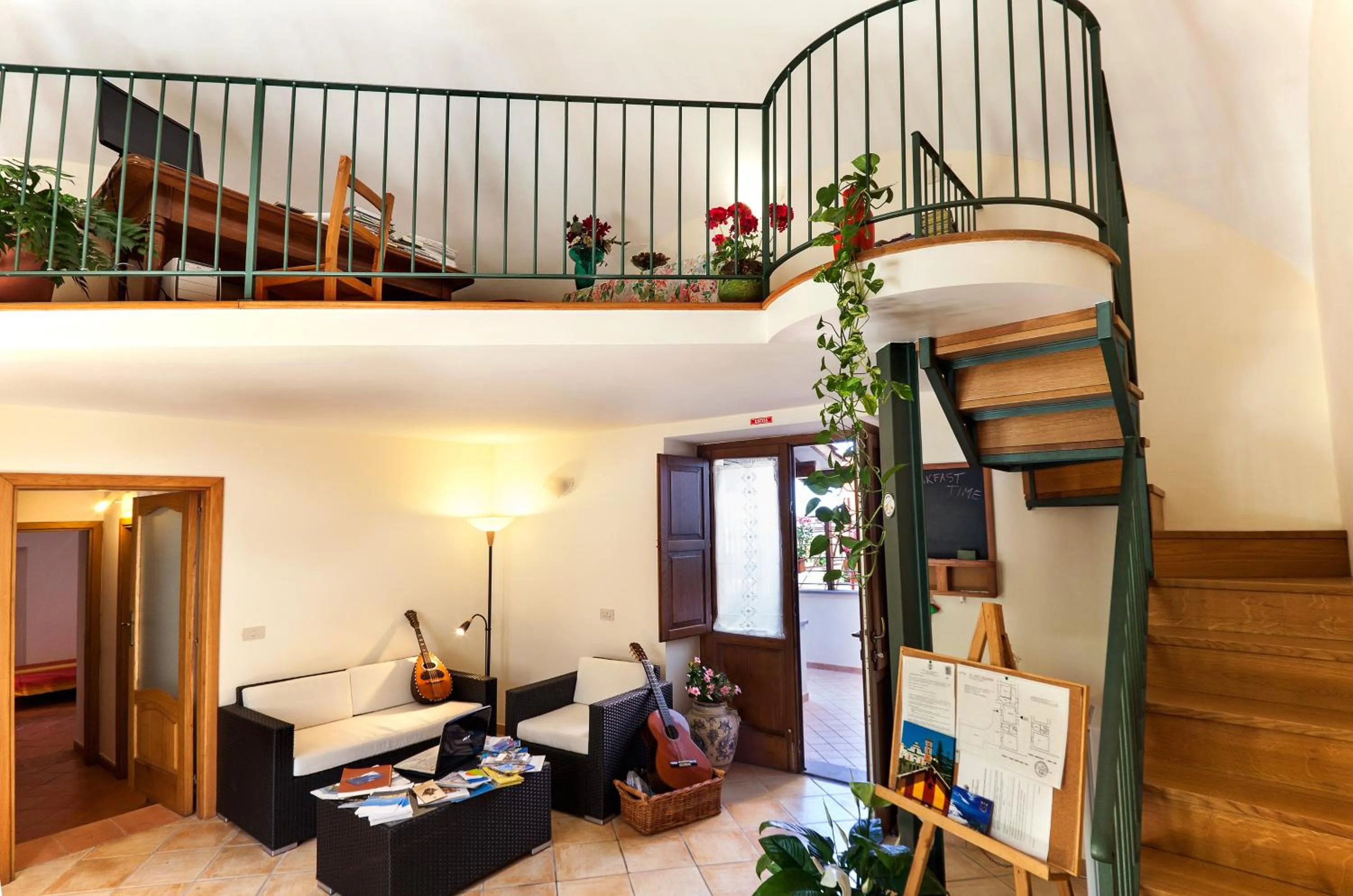 Lobby or reception in B&B Cassiopea