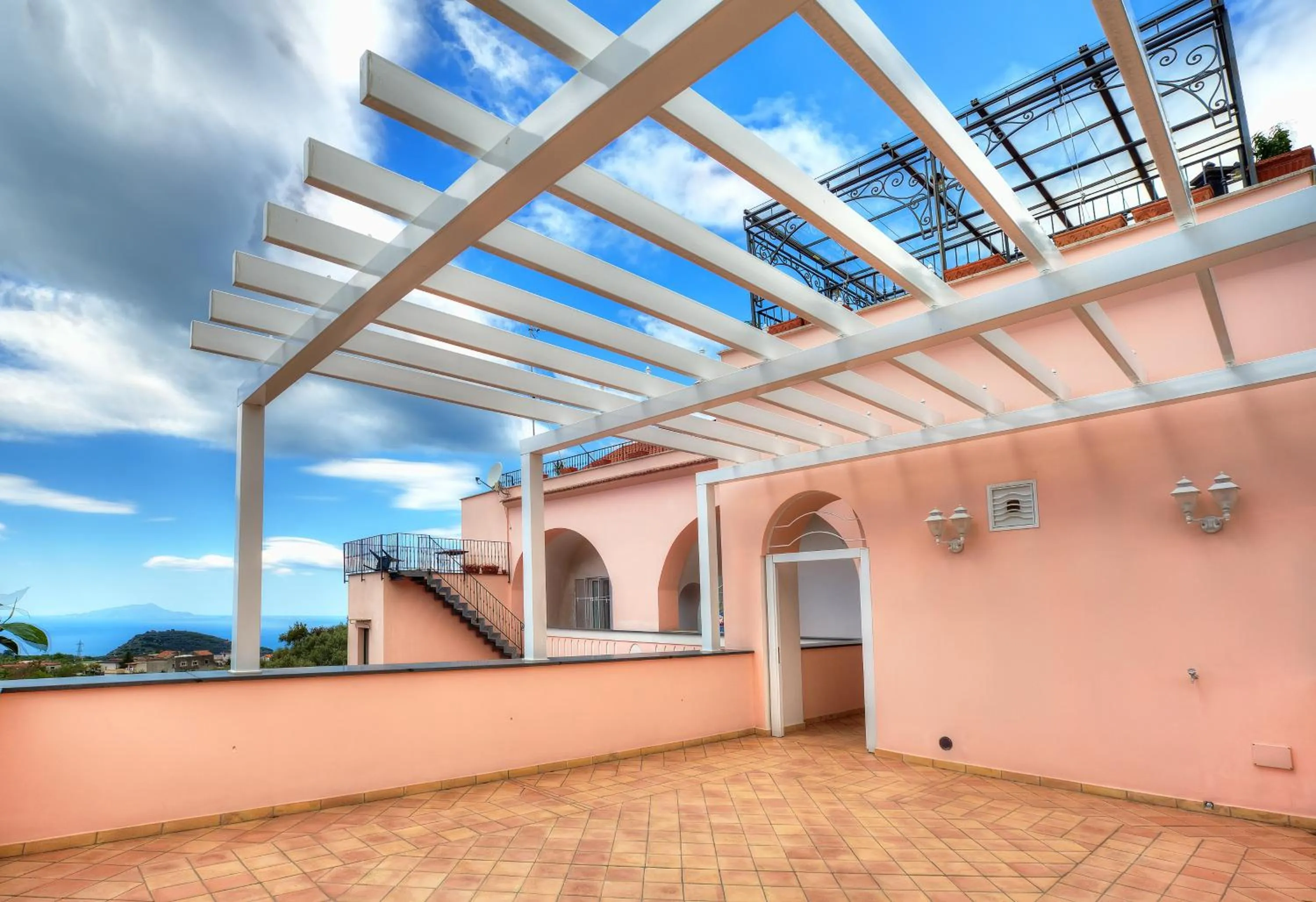 Balcony/Terrace in B&B Cassiopea