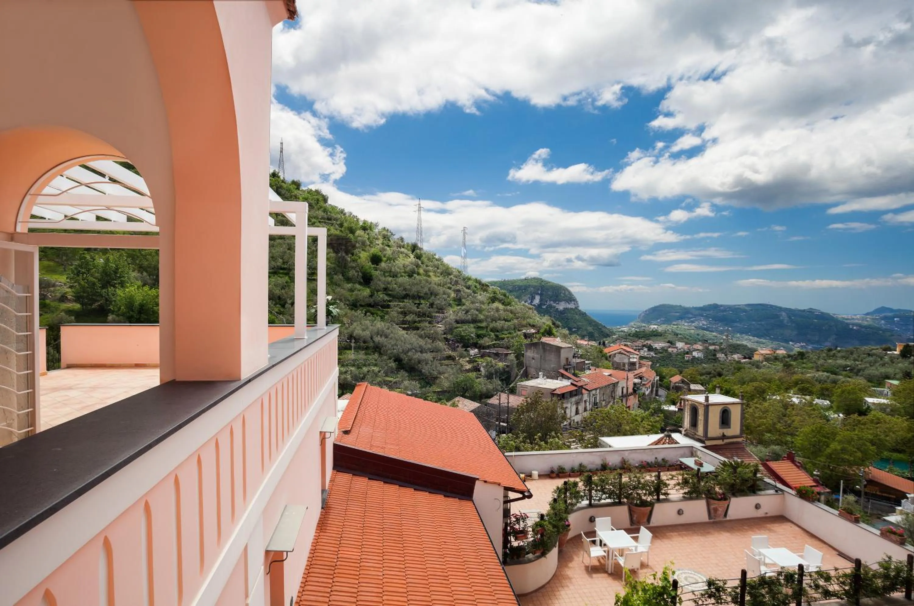 Balcony/Terrace in B&B Cassiopea