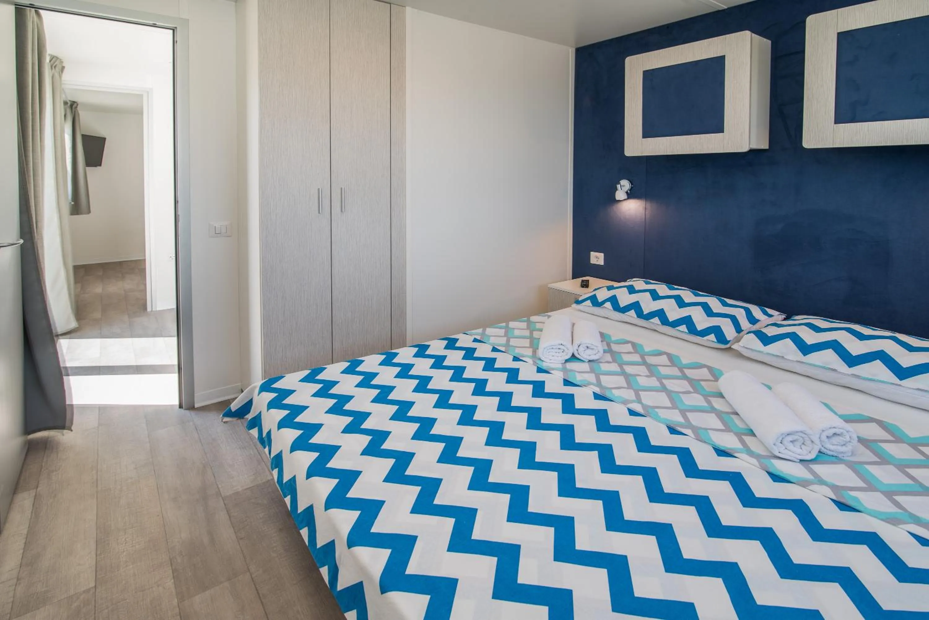 Bedroom, Bed in Mobile Homes Residence Ulika