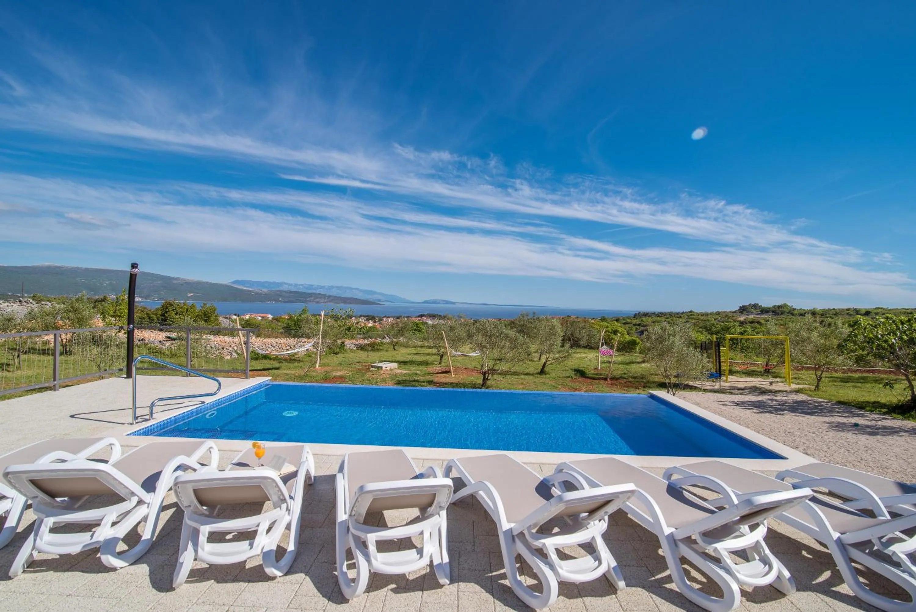 Sea view in Mobile Homes Residence Ulika