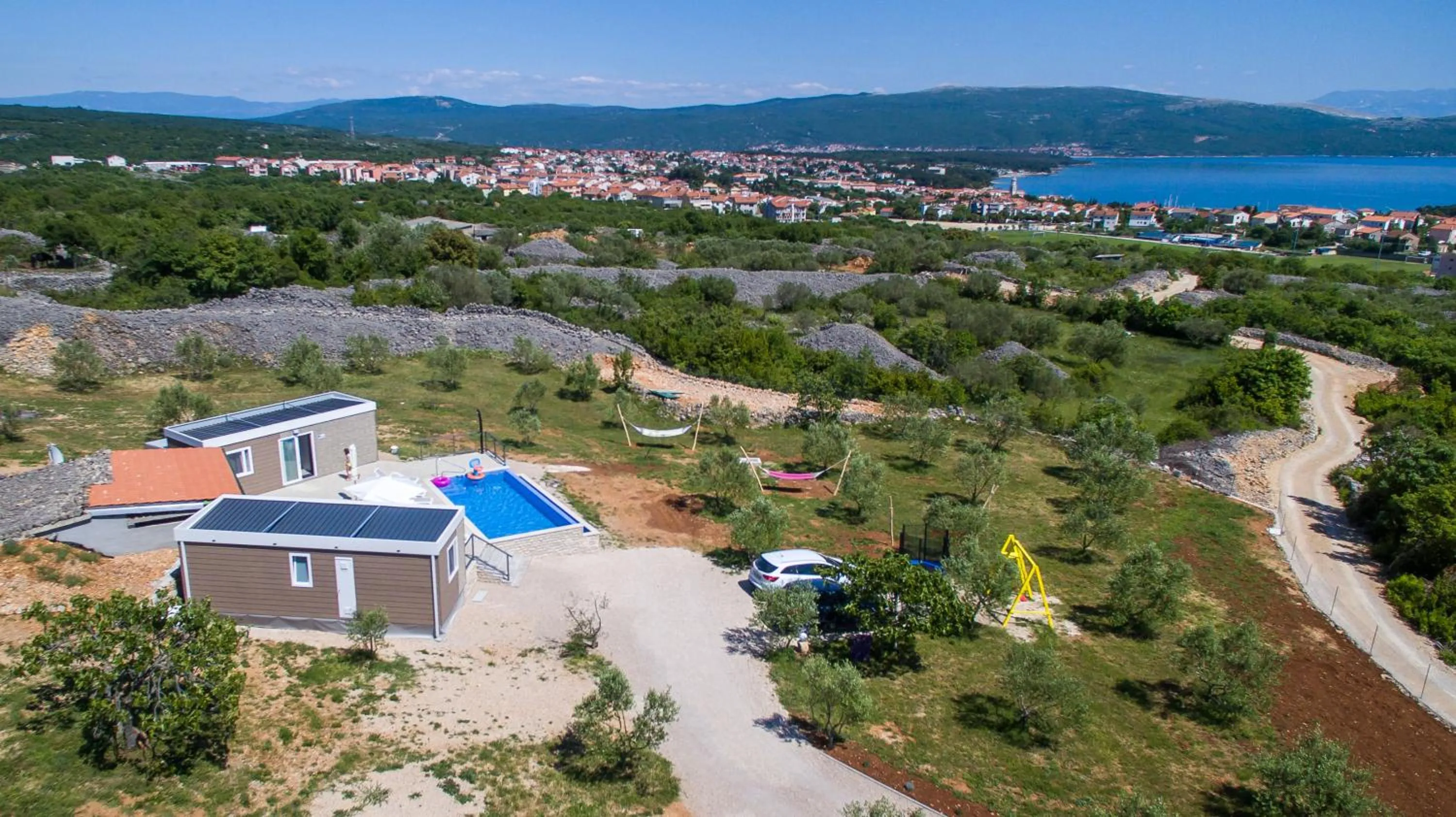 City view in Mobile Homes Residence Ulika