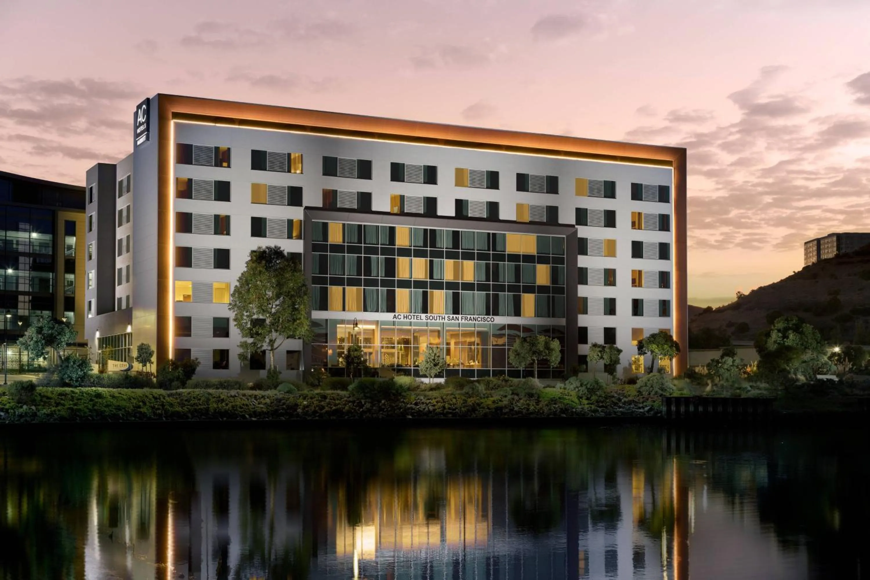 Property building in AC Hotel by Marriott San Francisco Airport/Oyster Point Waterfront