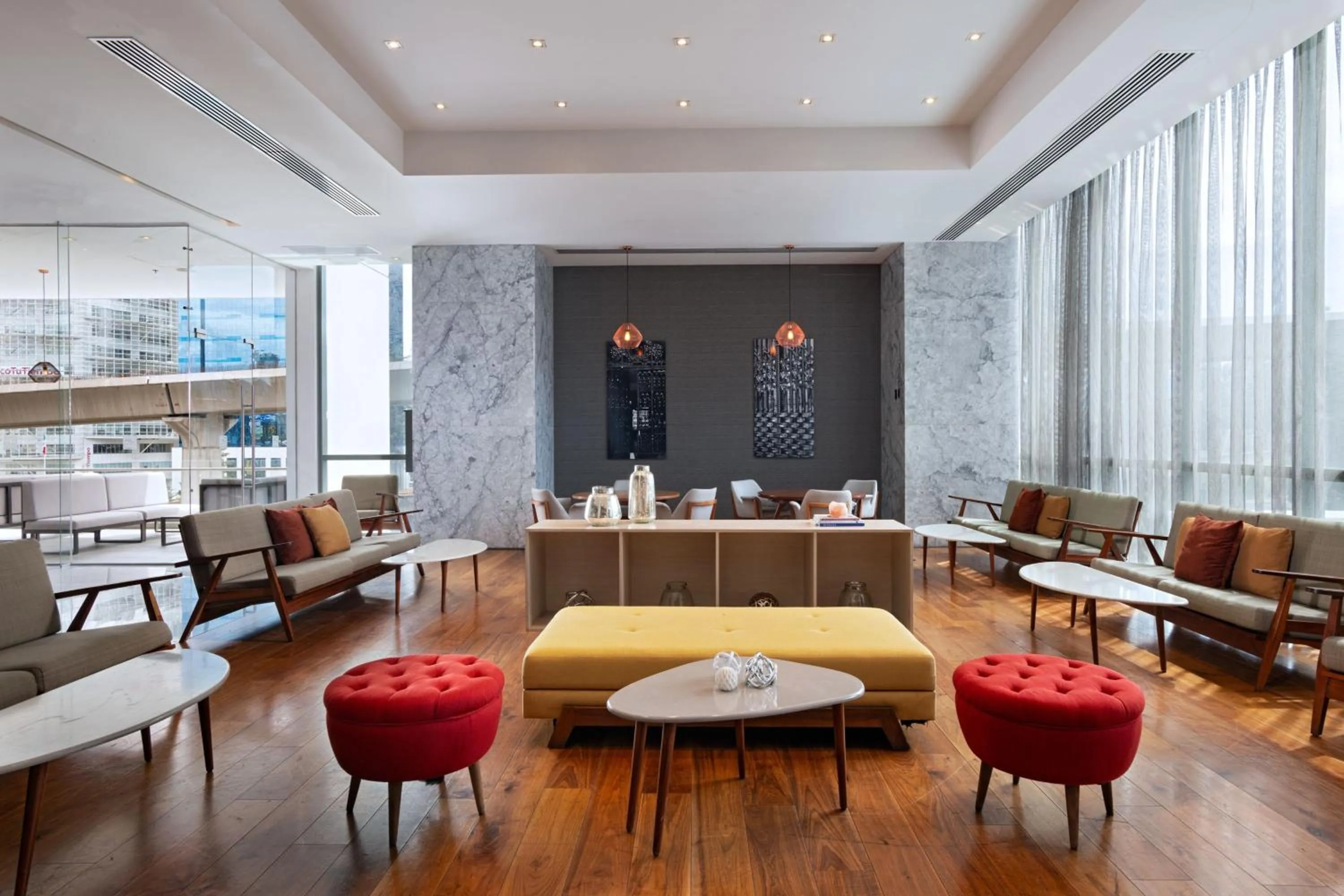 Lounge or bar in AC Hotel by Marriott Santa Fe