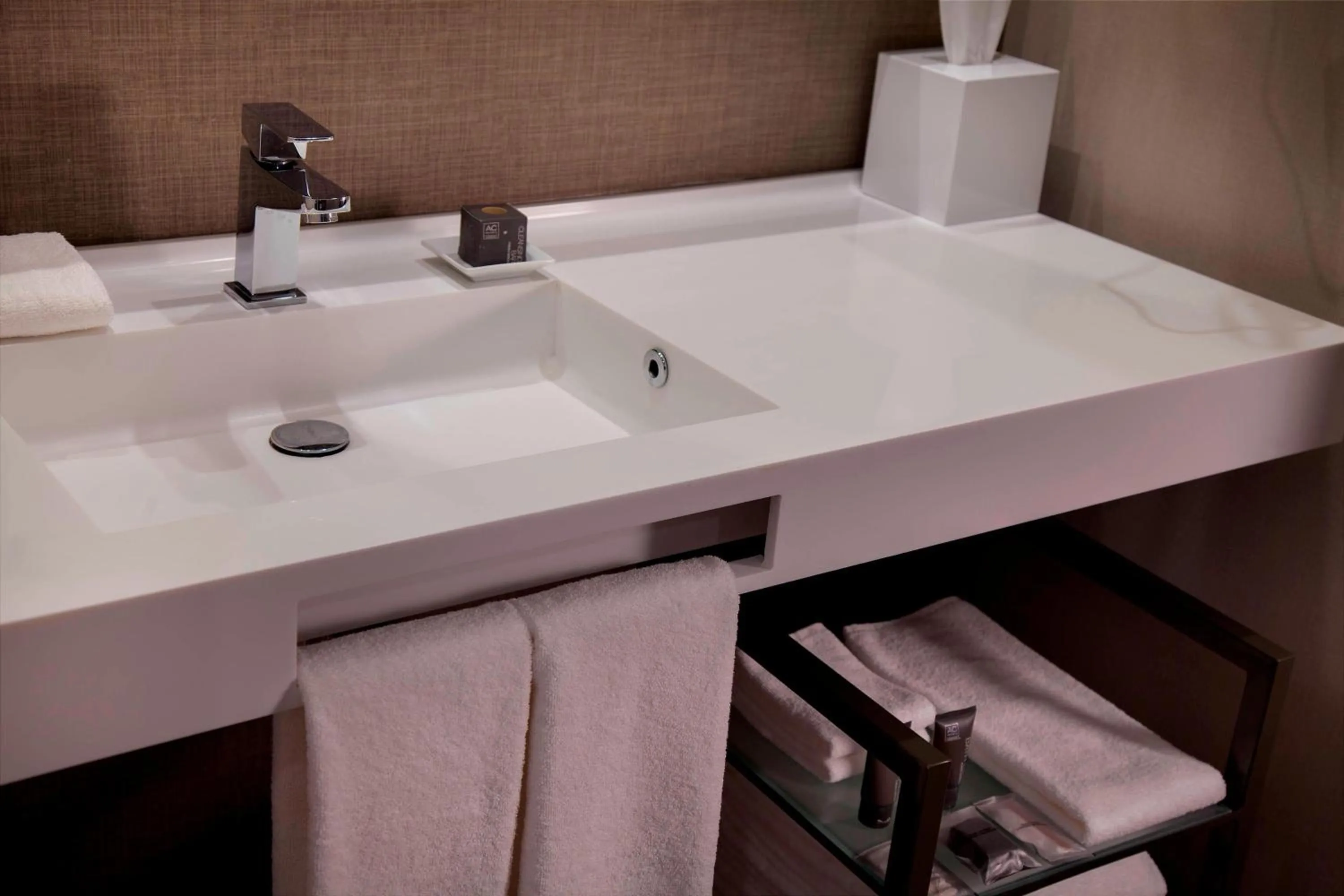 Bathroom in AC Hotel by Marriott Santa Fe