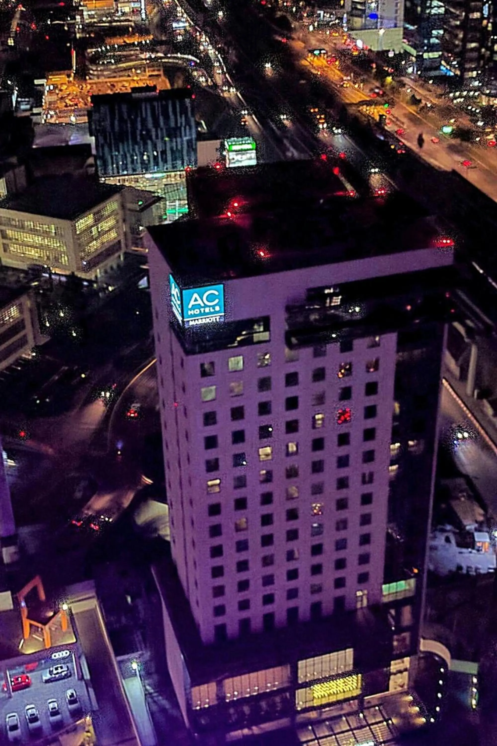 Property building in AC Hotel by Marriott Santa Fe