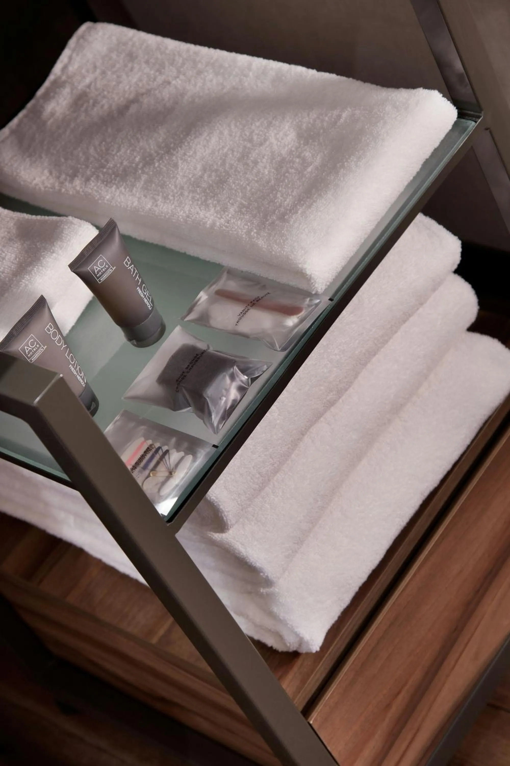 Bathroom, Bed in AC Hotel by Marriott Santa Fe