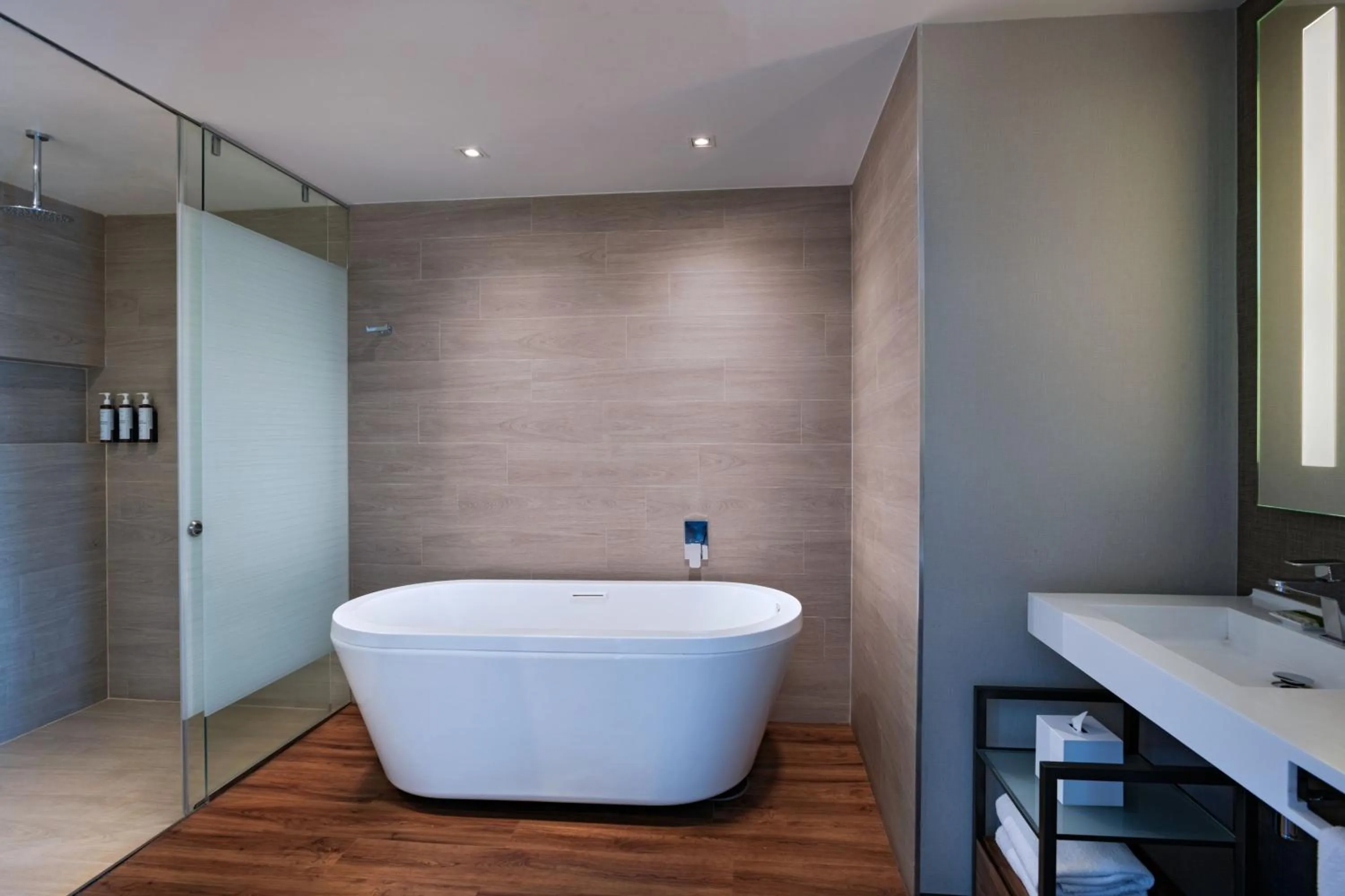 Bathroom in AC Hotel by Marriott Santa Fe