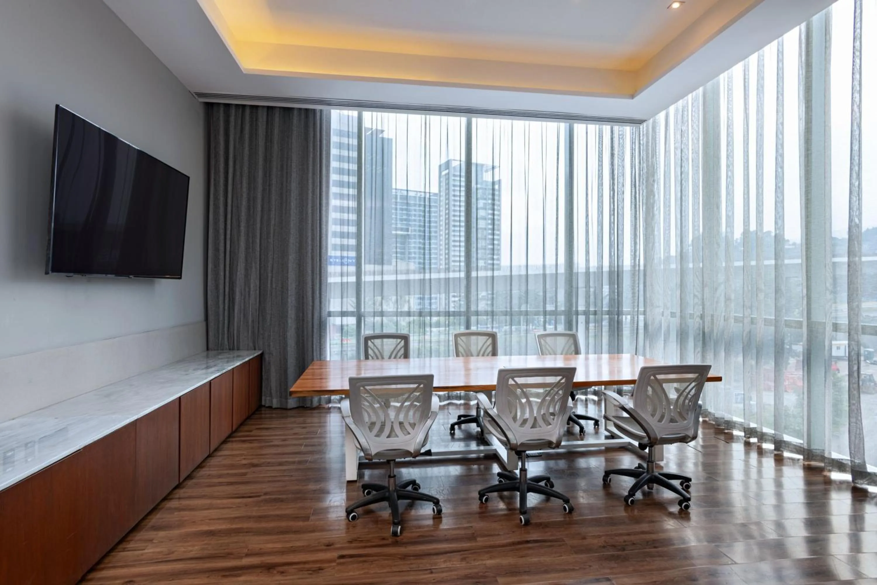 Meeting/conference room in AC Hotel by Marriott Santa Fe