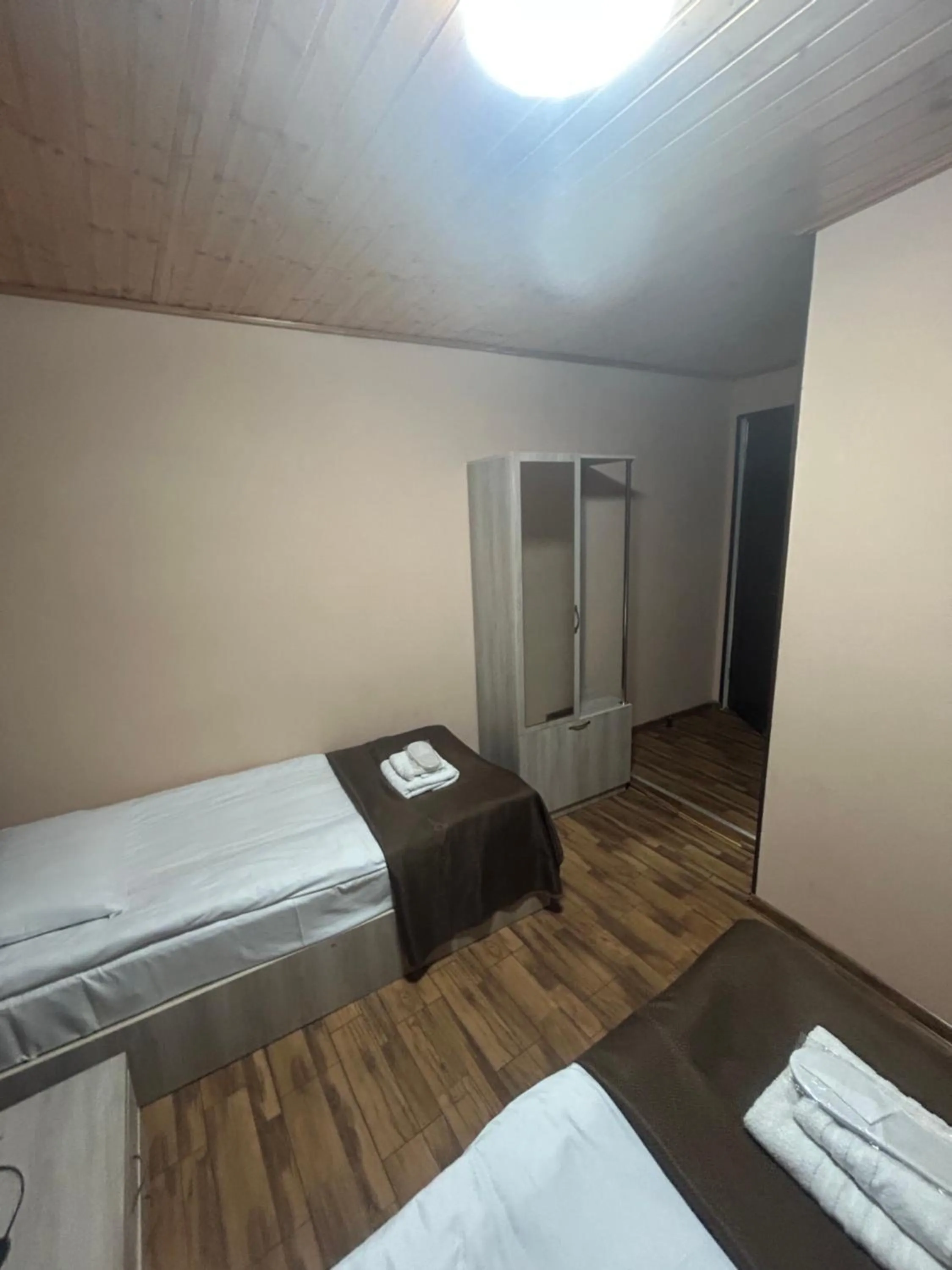 Bed in Hotel Svanseti