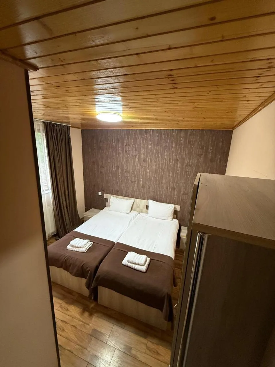 Bed in Hotel Svanseti