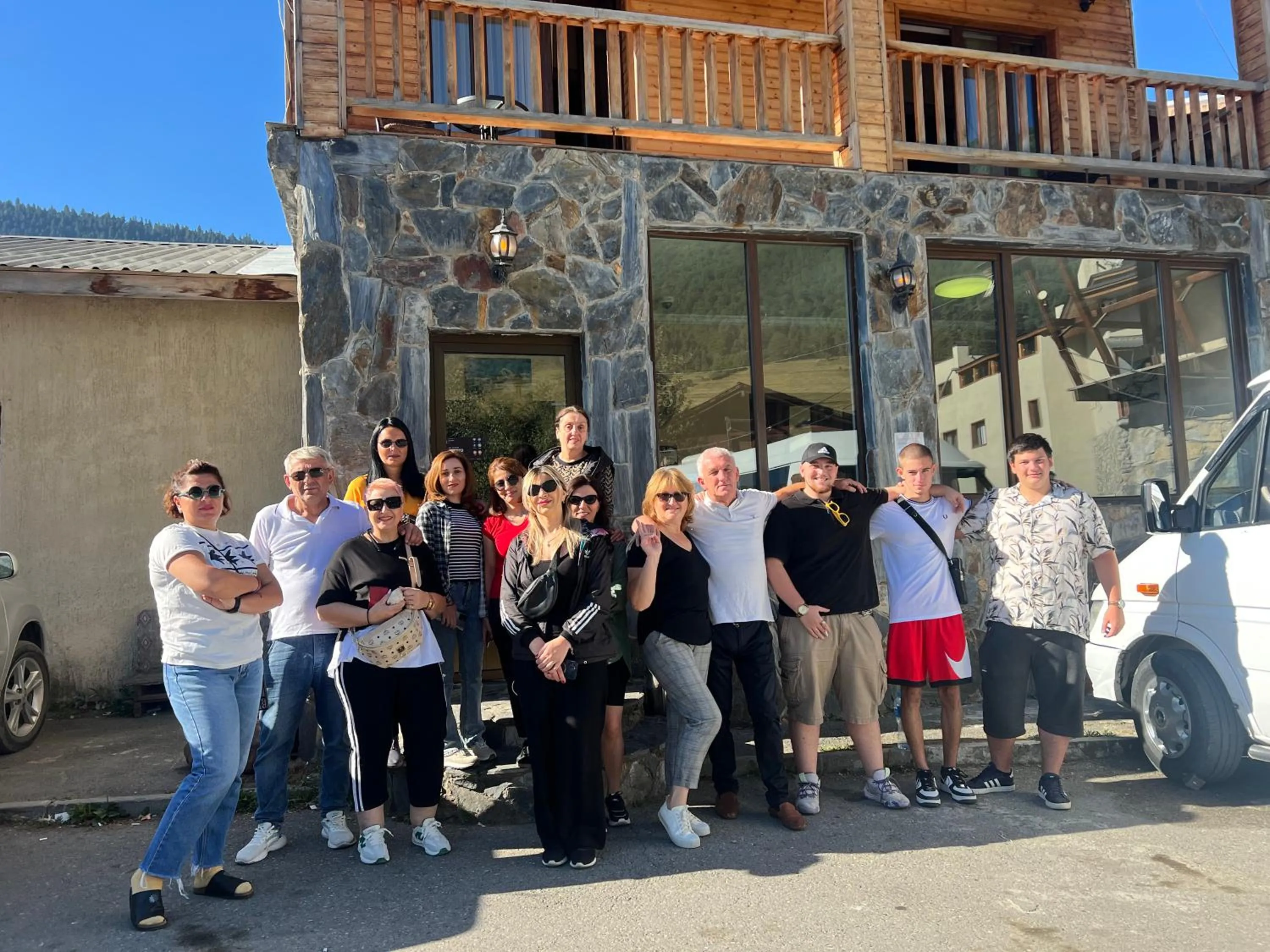 People in Hotel Svanseti