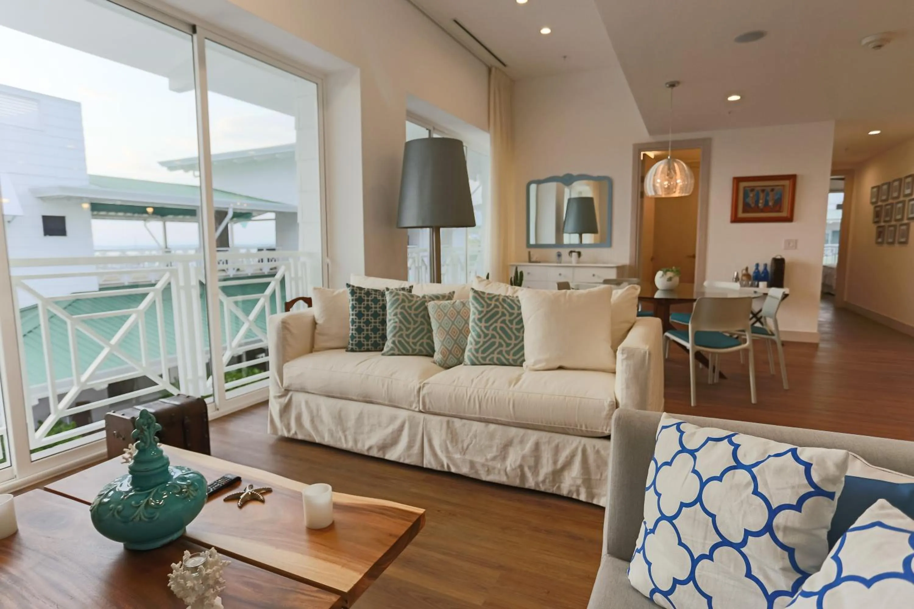Living room in Las Villas Marina Pez Vela