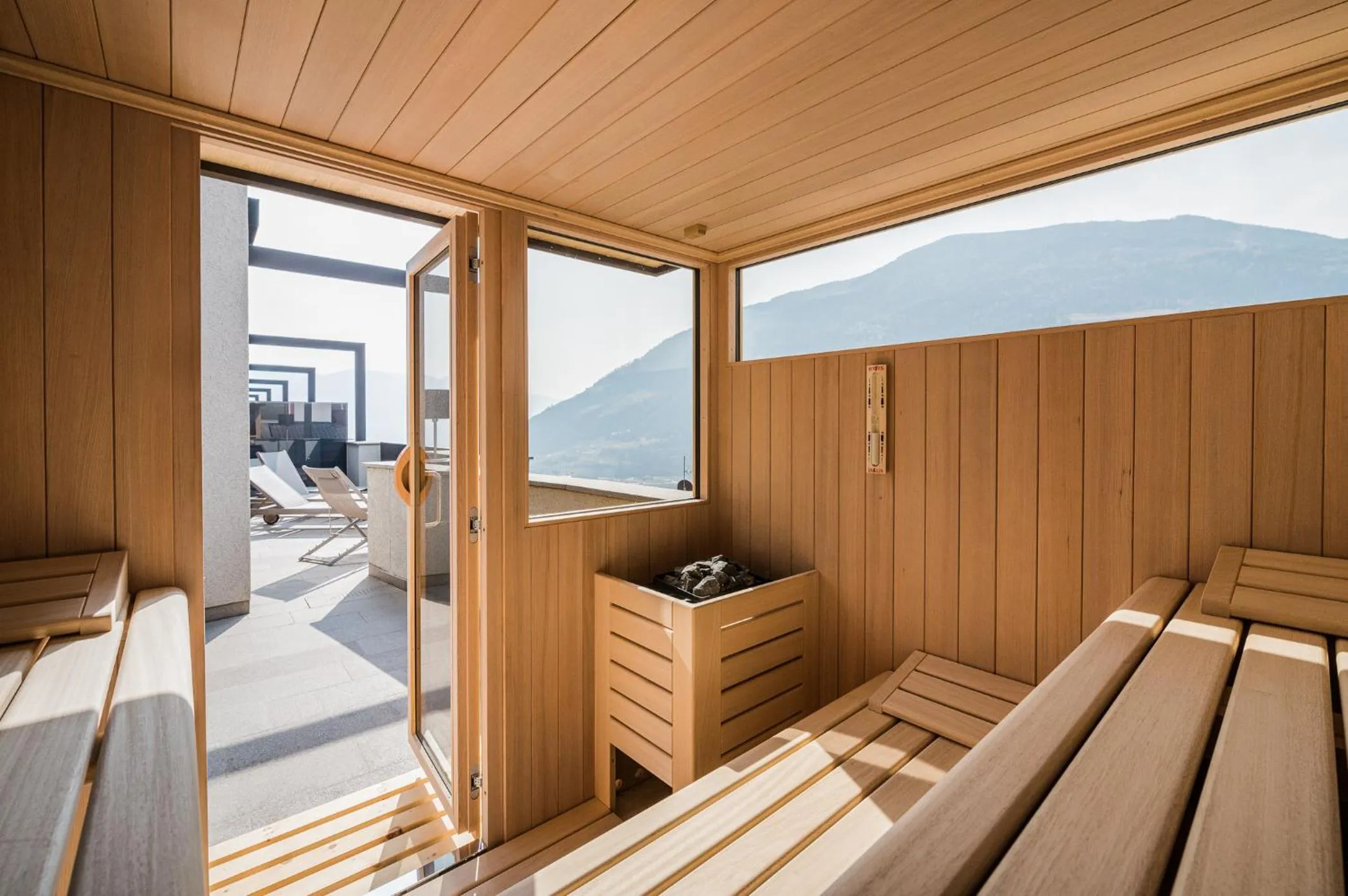 Sauna in Paloria Apartments & Sport