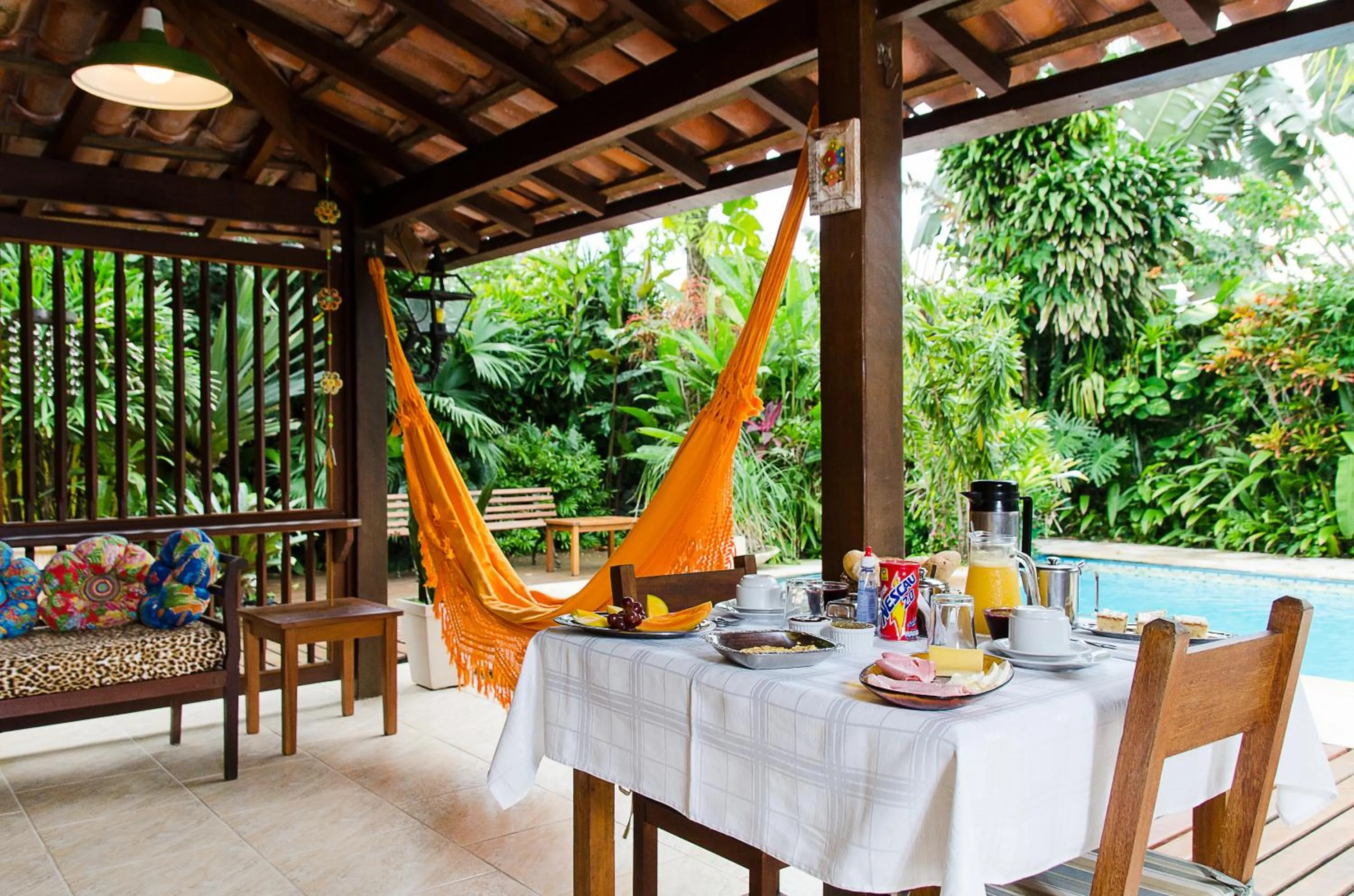 Balcony/Terrace in Pousada Missanga