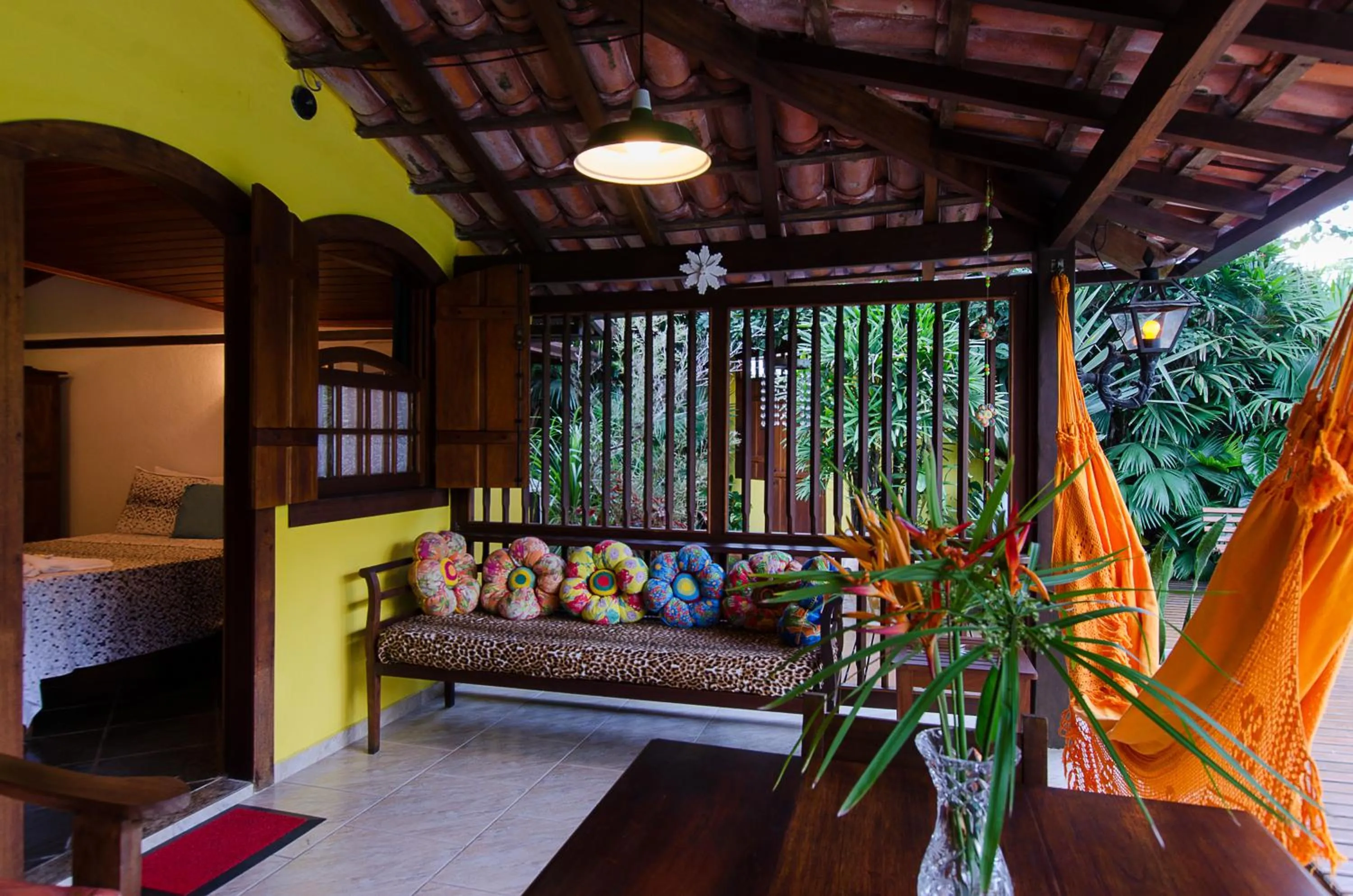 Balcony/Terrace in Pousada Missanga