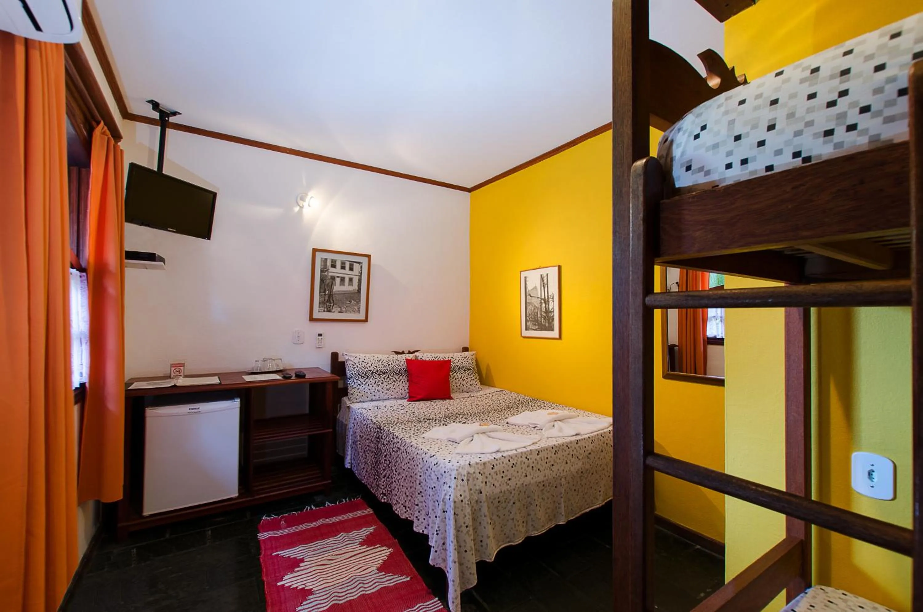 Bed in Pousada Missanga