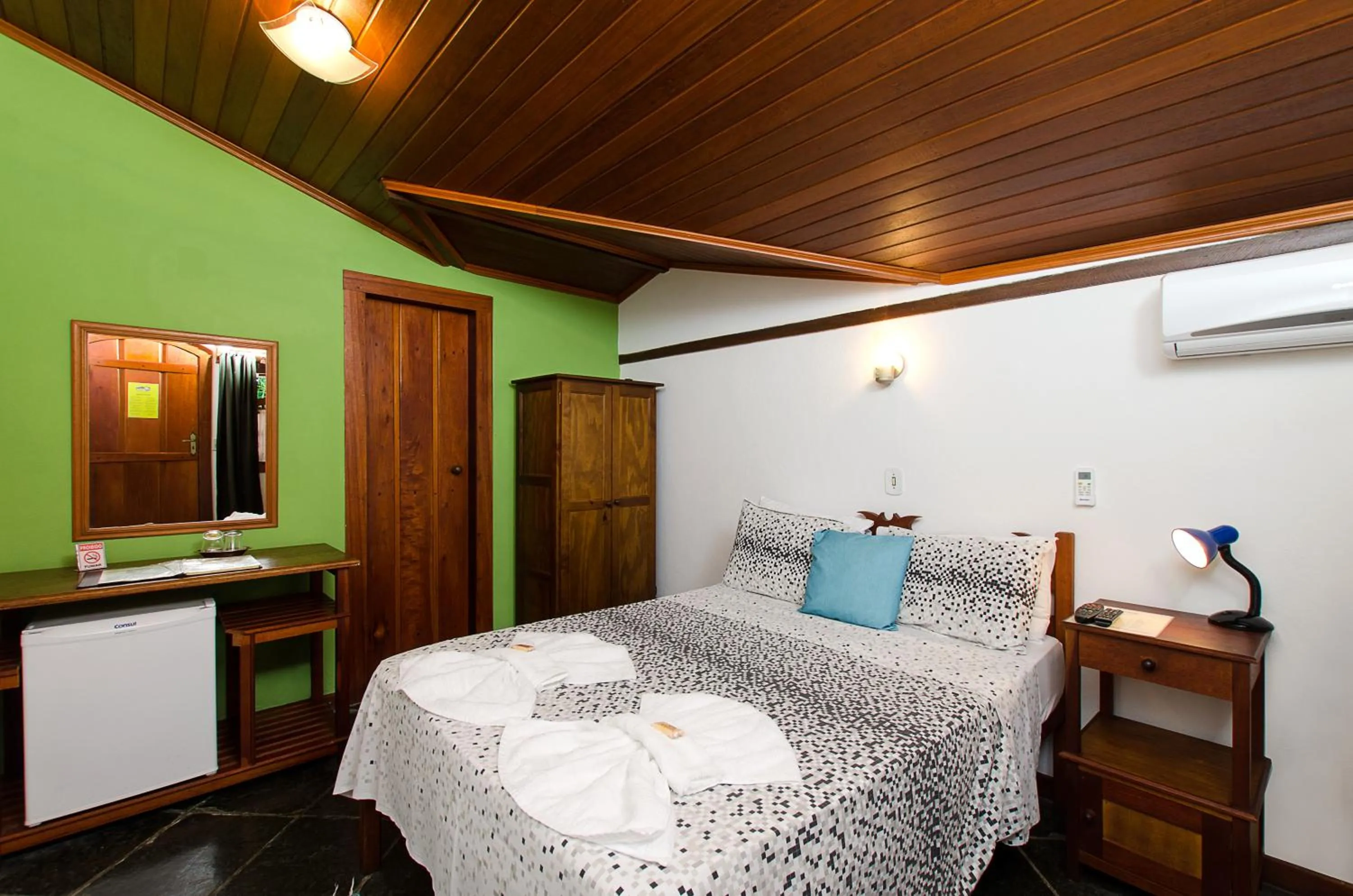 Bed in Pousada Missanga
