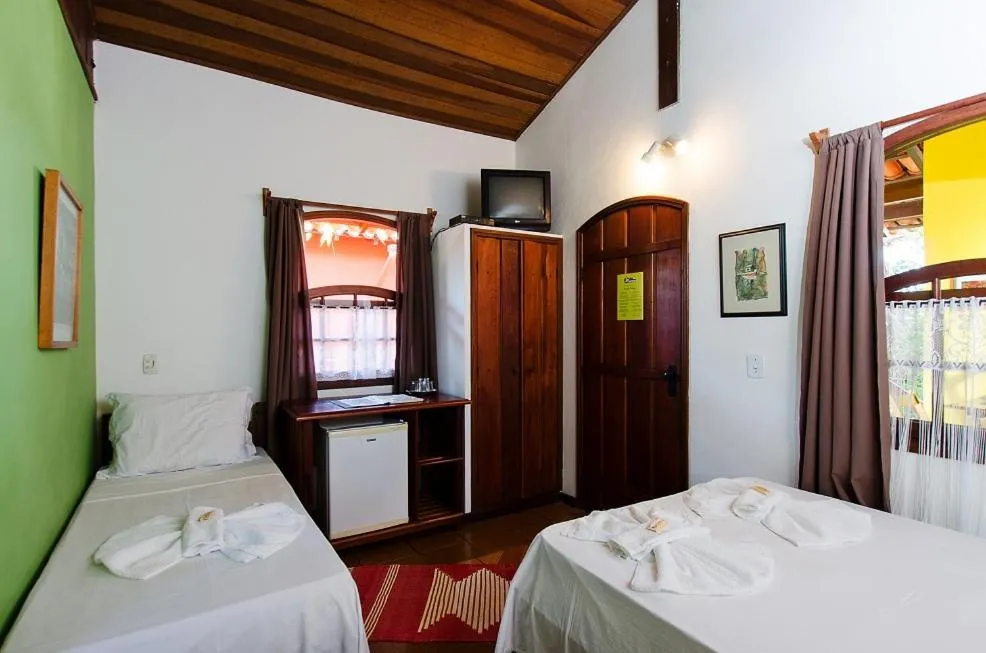 Bed in Pousada Missanga