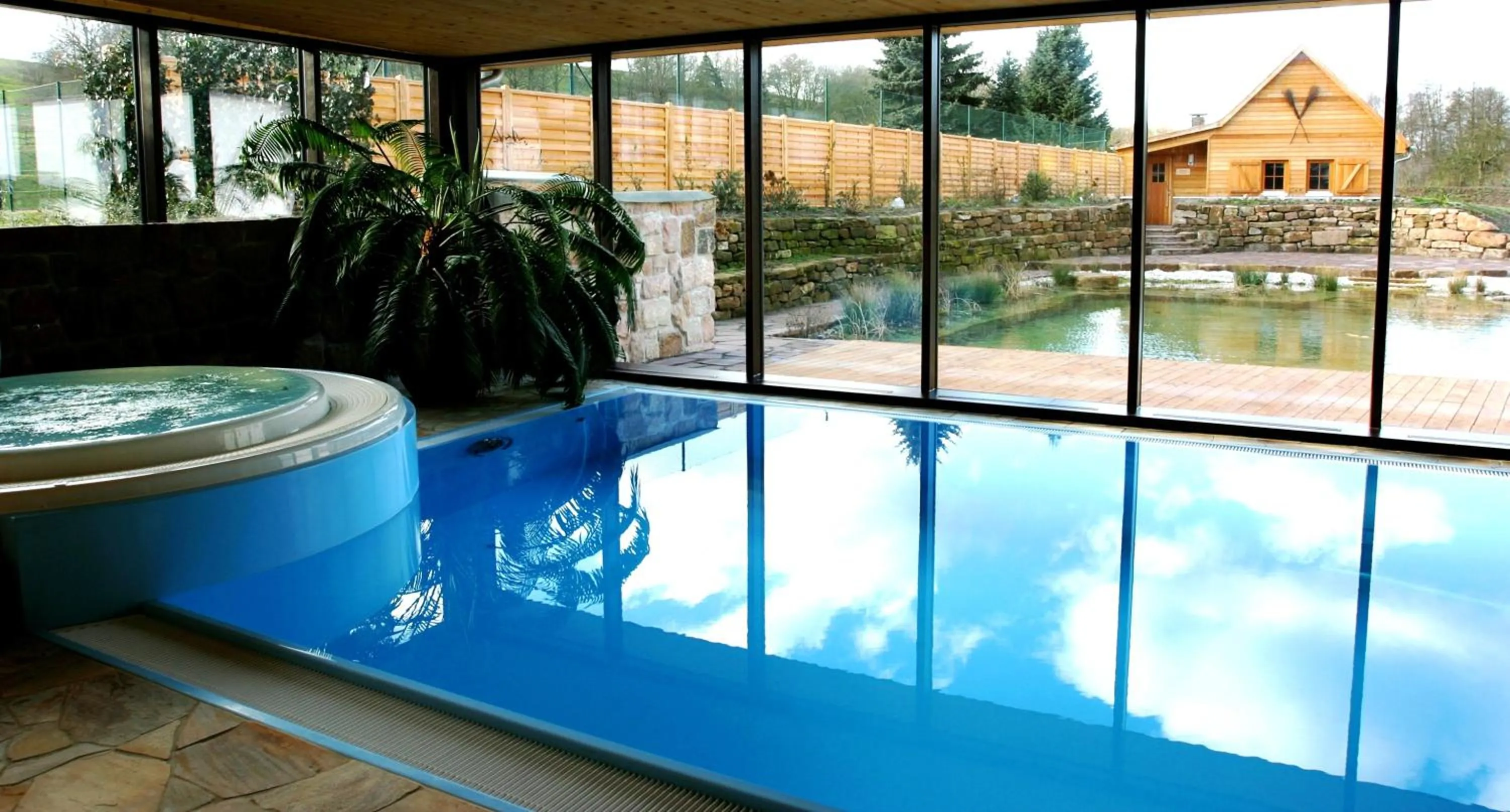 Hot Tub in Hotel Hammermühle