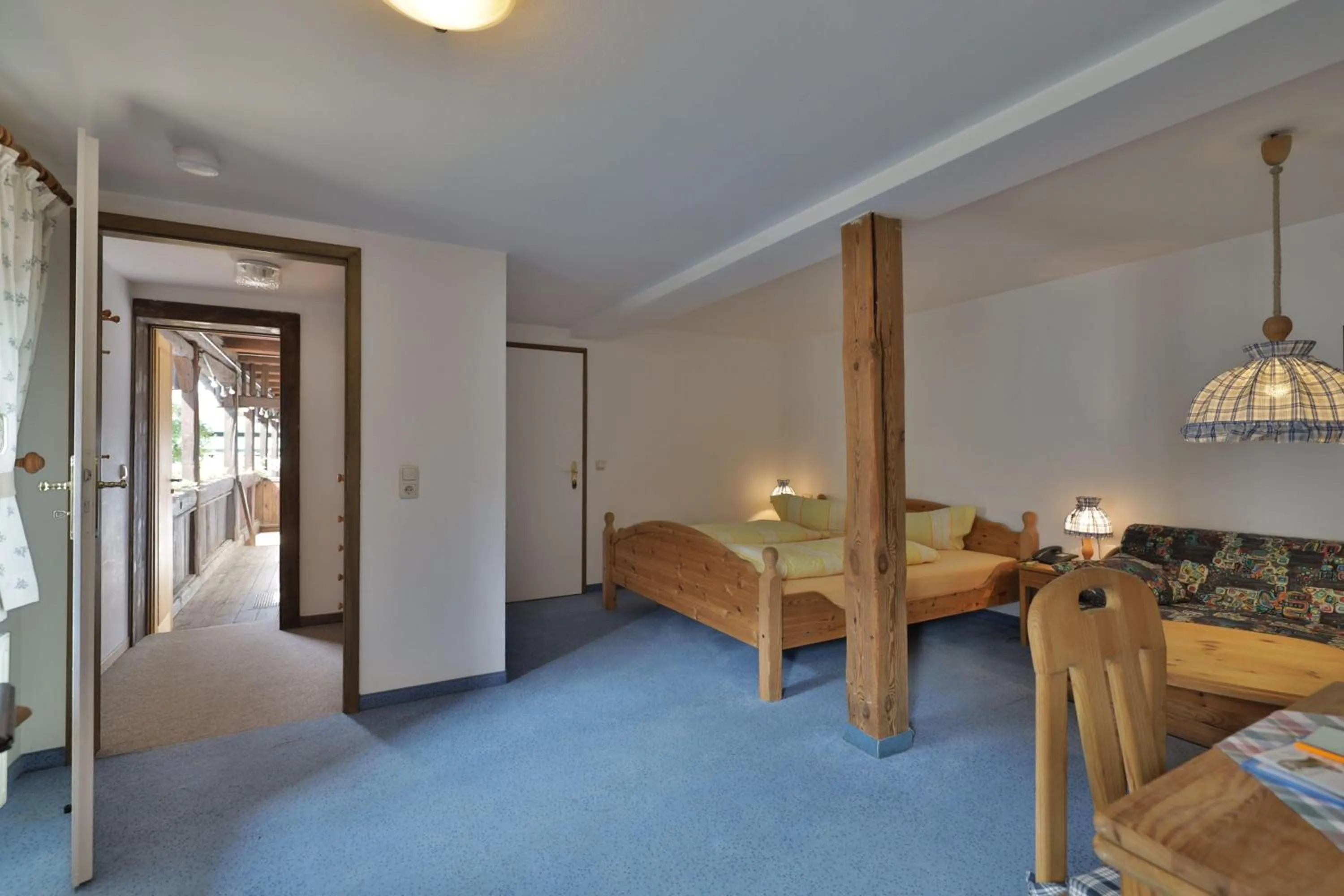 Photo of the whole room, Bed in Hotel Hammermühle